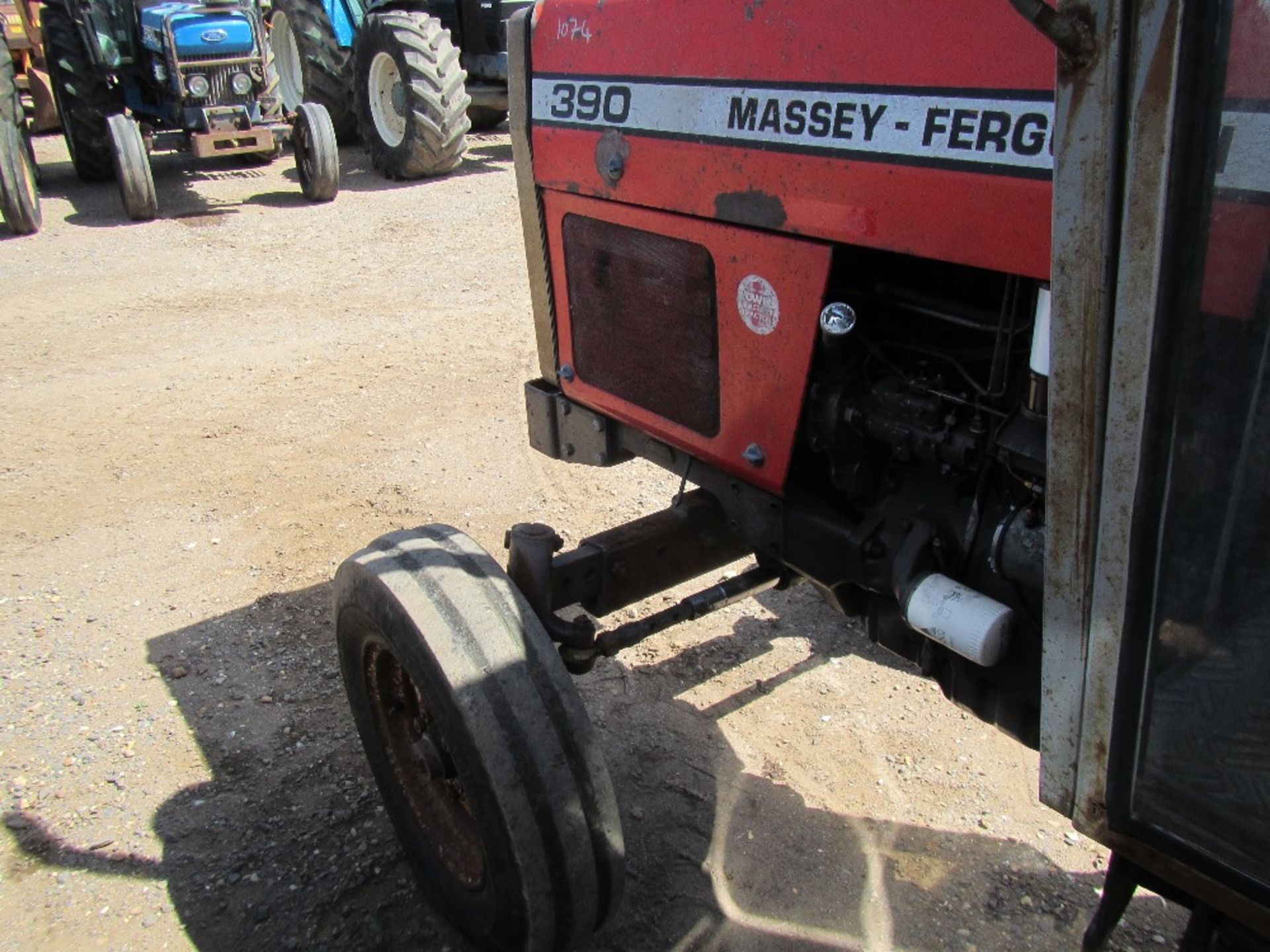 Massey Ferguson 390 2wd Hi Line Cab Tractor with 3 Gear Sticks - Image 10 of 14