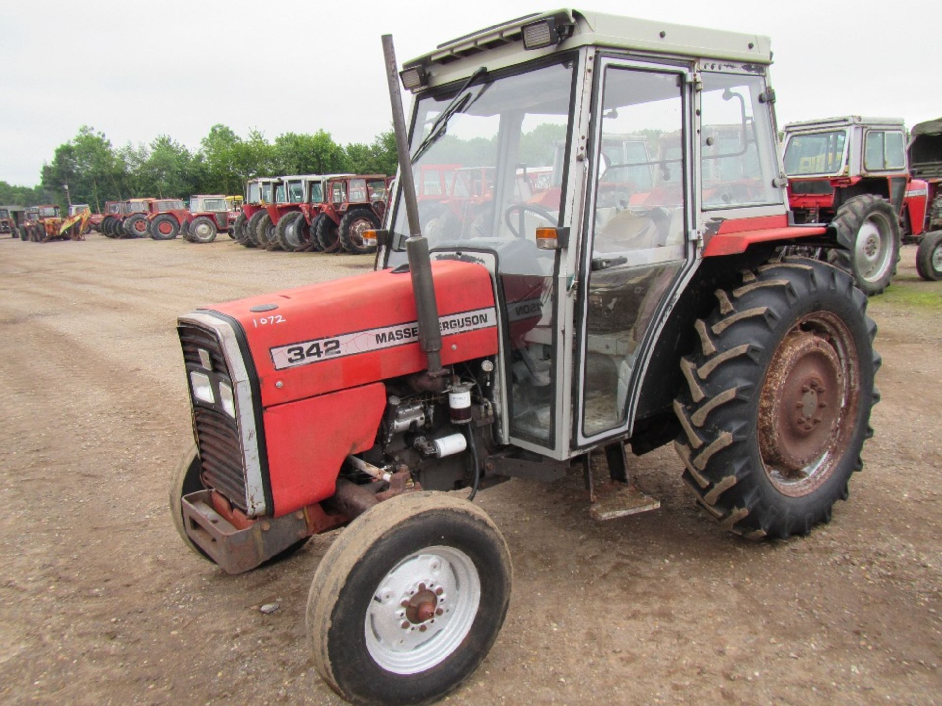 Massey Ferguson 342 8 Speed Tractor with PAS, Lo Profile Cab. Ser. No. B42076