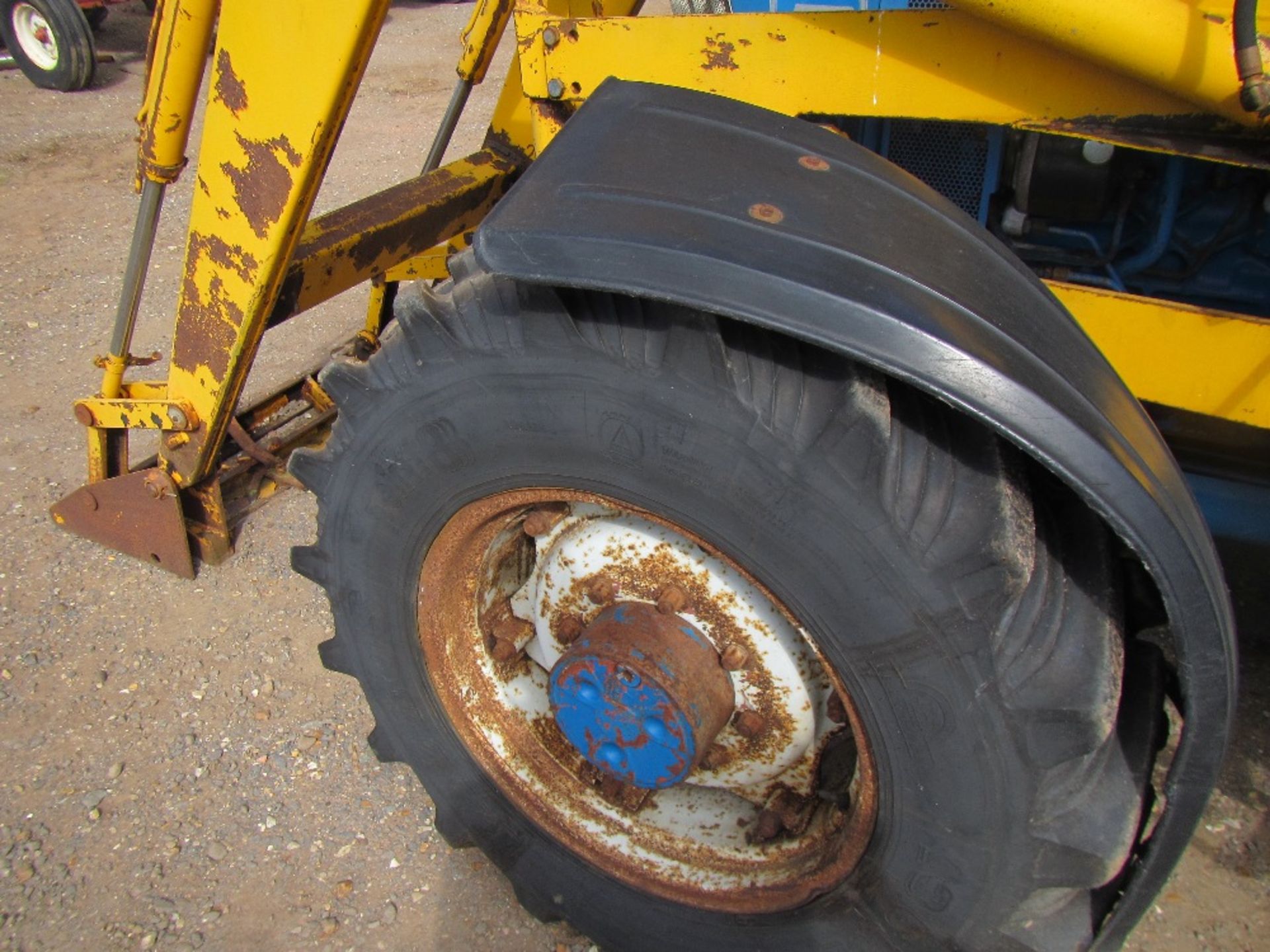 Ford 7610 Tractor with Power Loader Reg. No. D353 5NT - Image 11 of 16