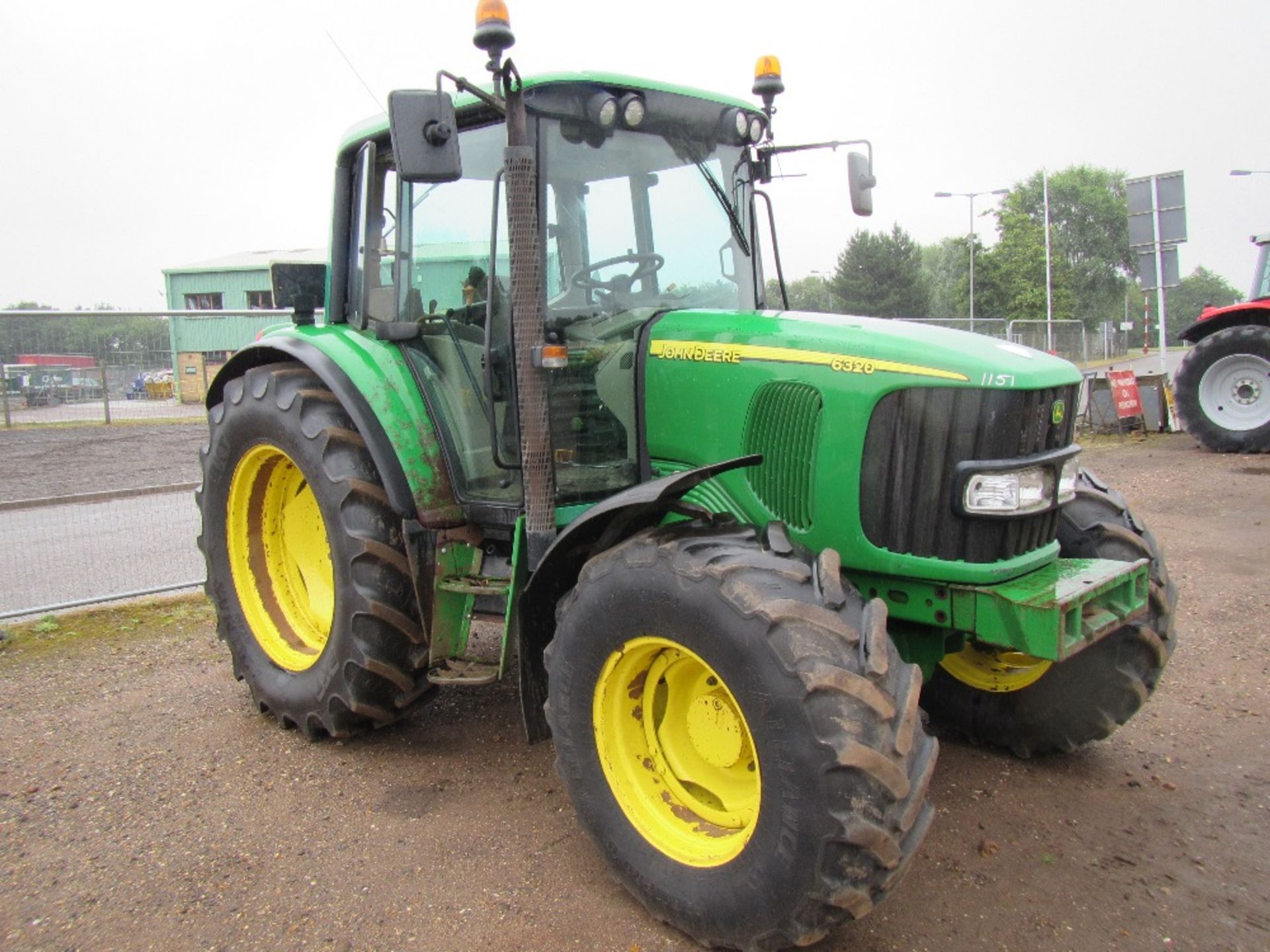 John Deere 6320 40kph Power Quad Tractor Reg No SP05 CGX Ser No 440946 - Image 3 of 16