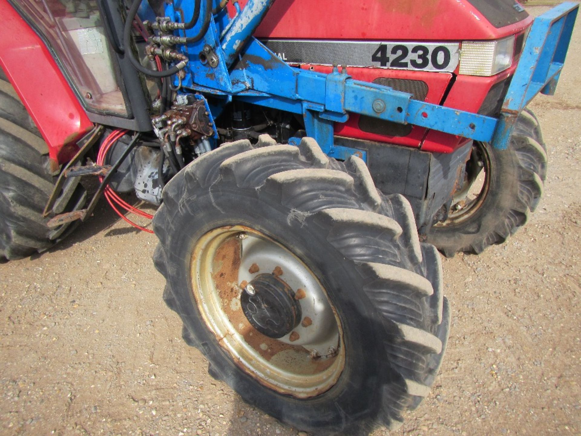 Case International 4230 4wd Tractor with Tanco Loader & 16.9x34 Tyres Reg No M297 UBA - Image 4 of 15