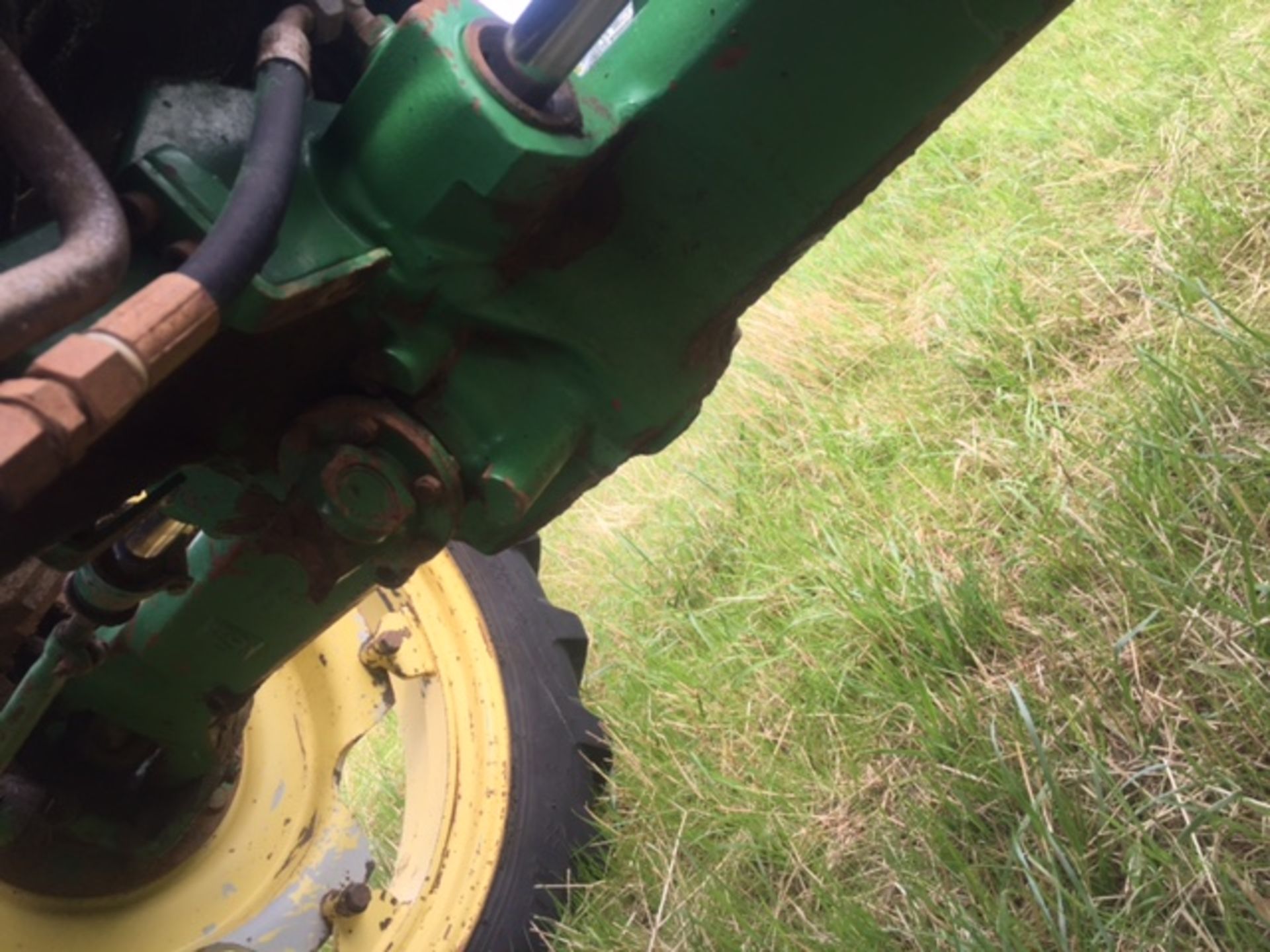 John Deere 1950 Tractor. 4x4 Prop Shaft is Broken. V5 will be supplied. Reg. No. J412 LDO - Image 4 of 5