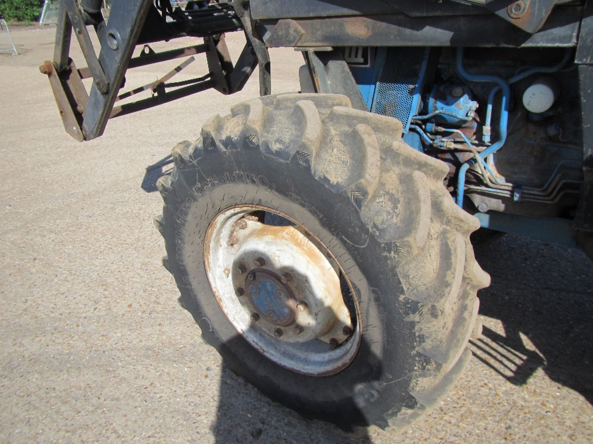 Ford 7610 4wd Tractor with Loader. 9038 Hrs. Reg. No. H305 PVF - Image 11 of 16