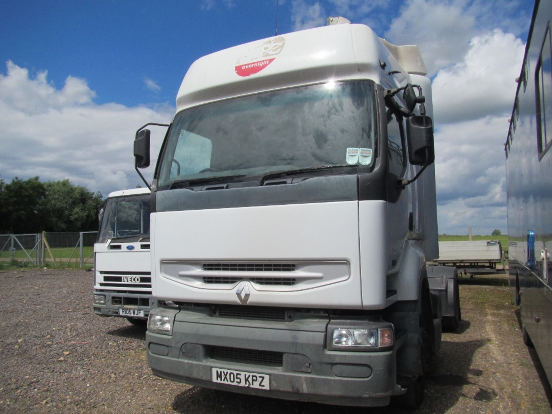 Renault Premium 420 Tractor Unit with Sliding 5th Wheel. V5 will be supplied. Reg. No. MX05 KPZ