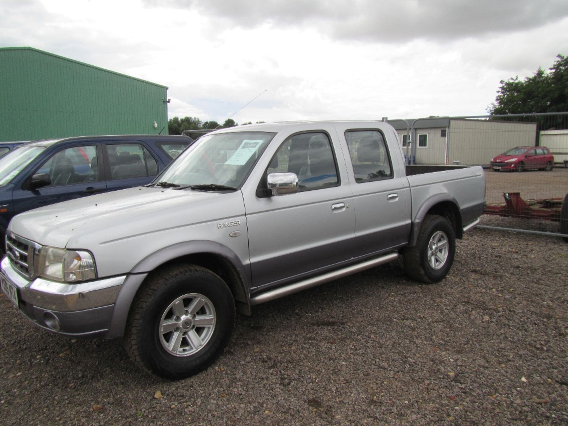 Ford Ranger 2.4 Diesel 5 Speed Manual with Crew Cab, Air Con & Leather Interior. V5 will be