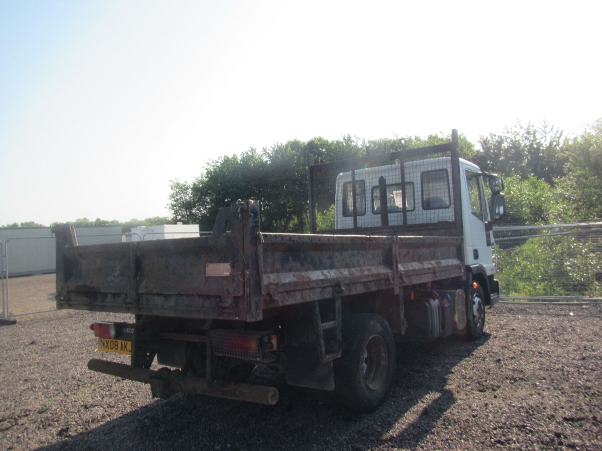 2008 Ford Cargo 7.5 Ton Steel Body Tipper. Mileage: 394,070. Test expired July 2016. Reg. No. MX08 - Image 5 of 6