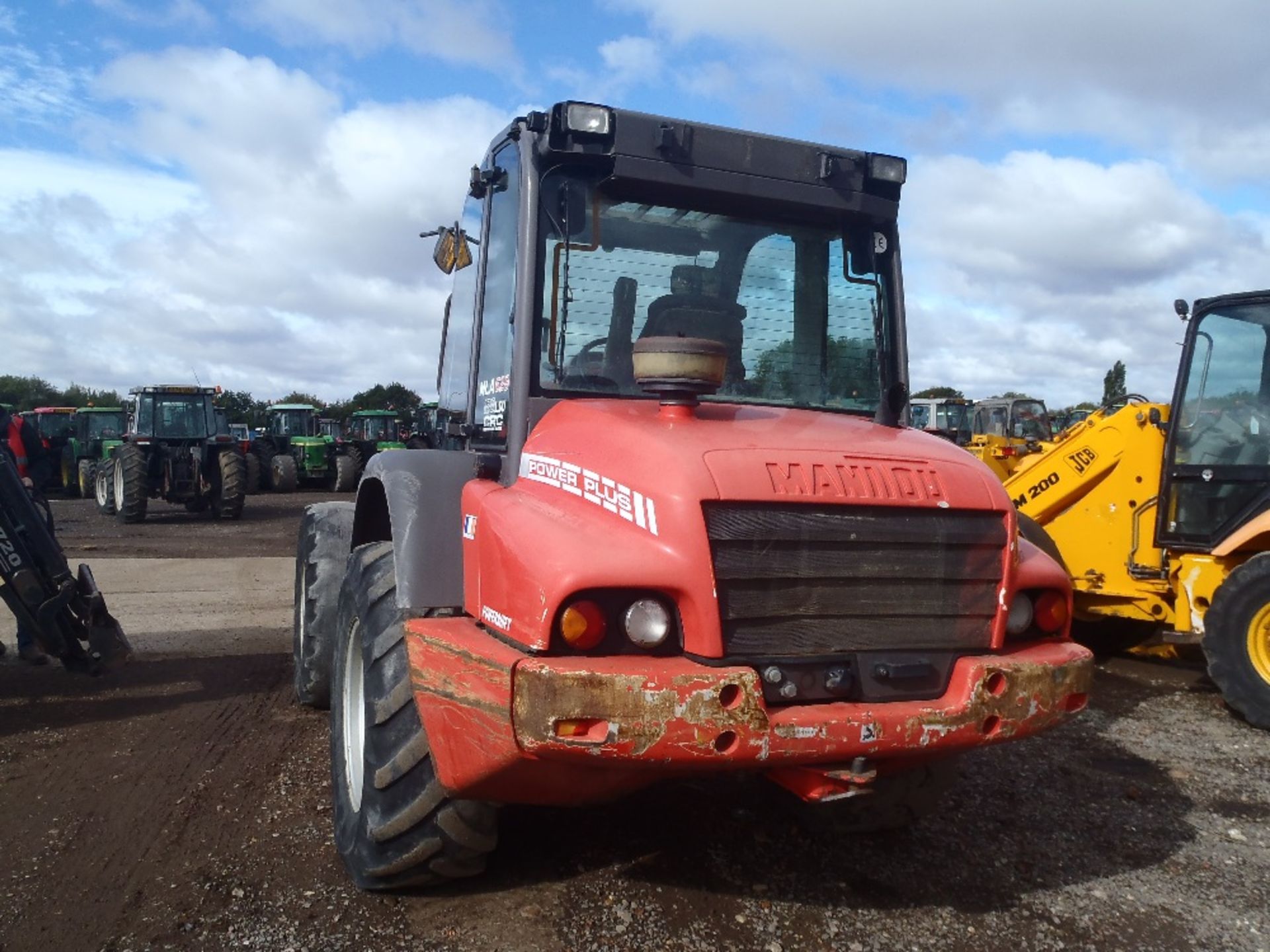 2007 Manitou 628-120 LSU Pivot Steer Telehandler (crack in Engine Block) Reg. No. CU07 FLD Ser. - Image 3 of 5