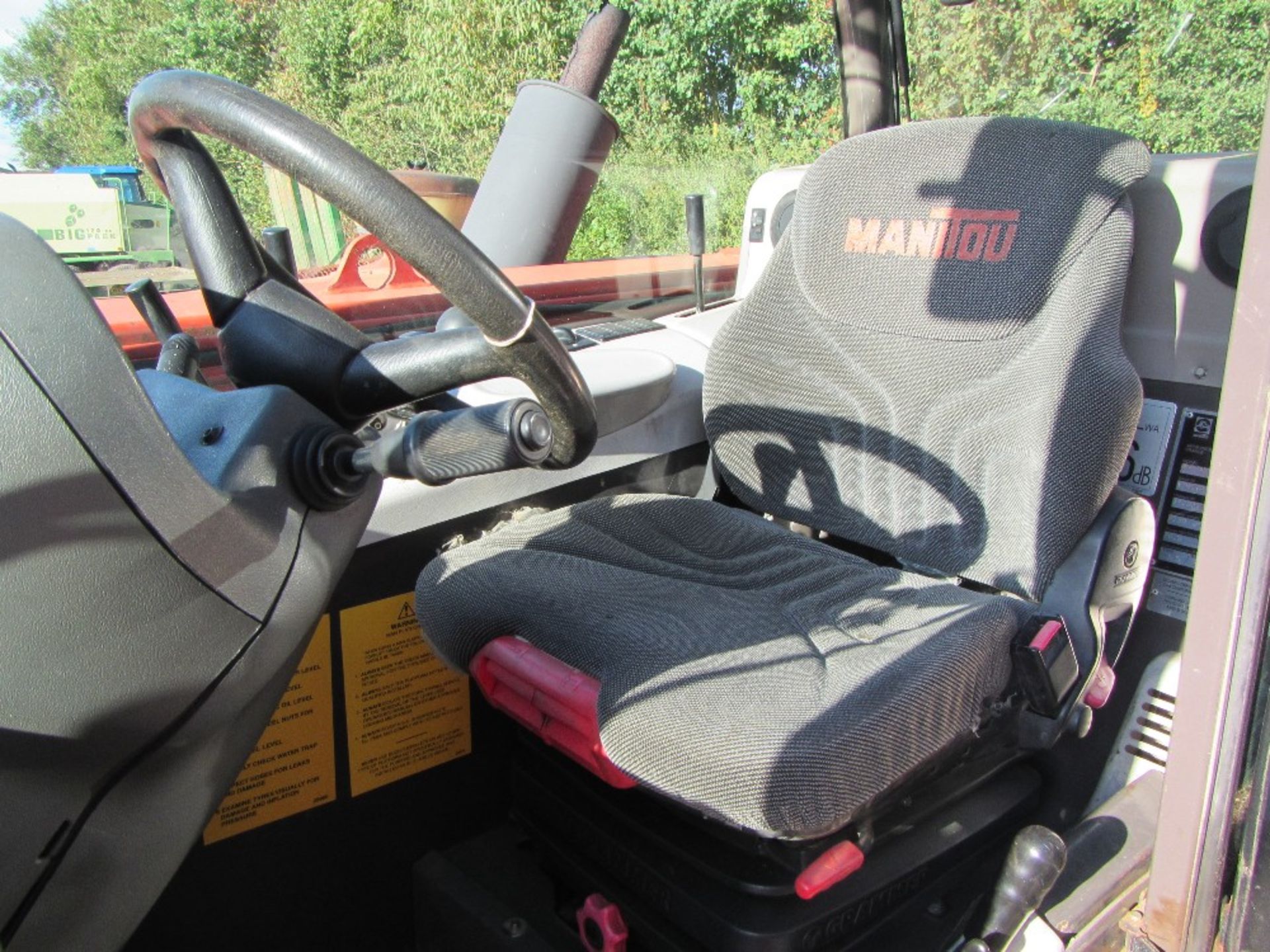 2002 Manitou MT 730 Agricultural Spec, Rear PUH, Air Con 3863 Hrs Reg No FE52 BEU Ser No 179214 - Image 3 of 5