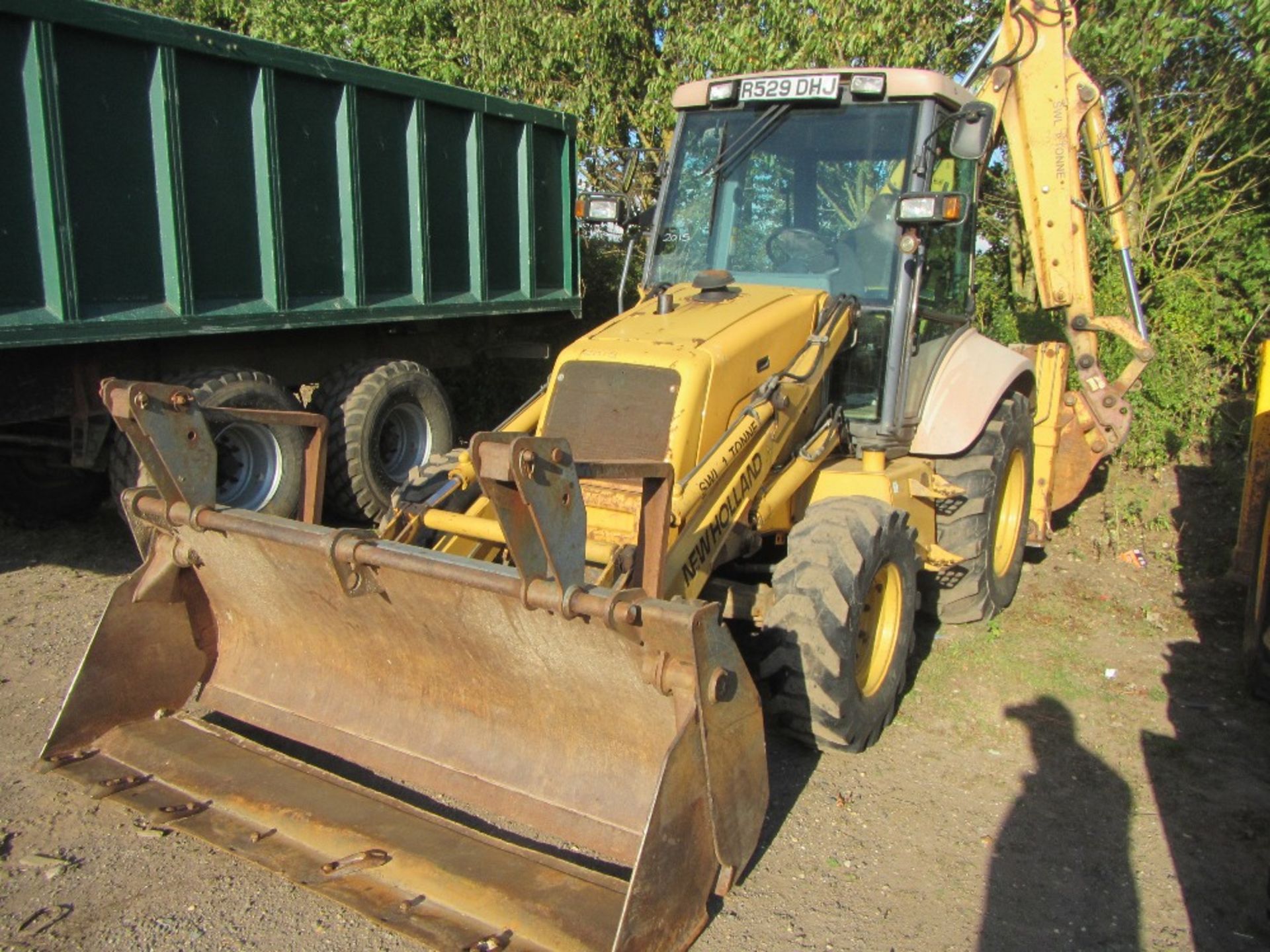 New Holland 75 Digger Reg. No. R529 DHJ Ser. No. 031006827