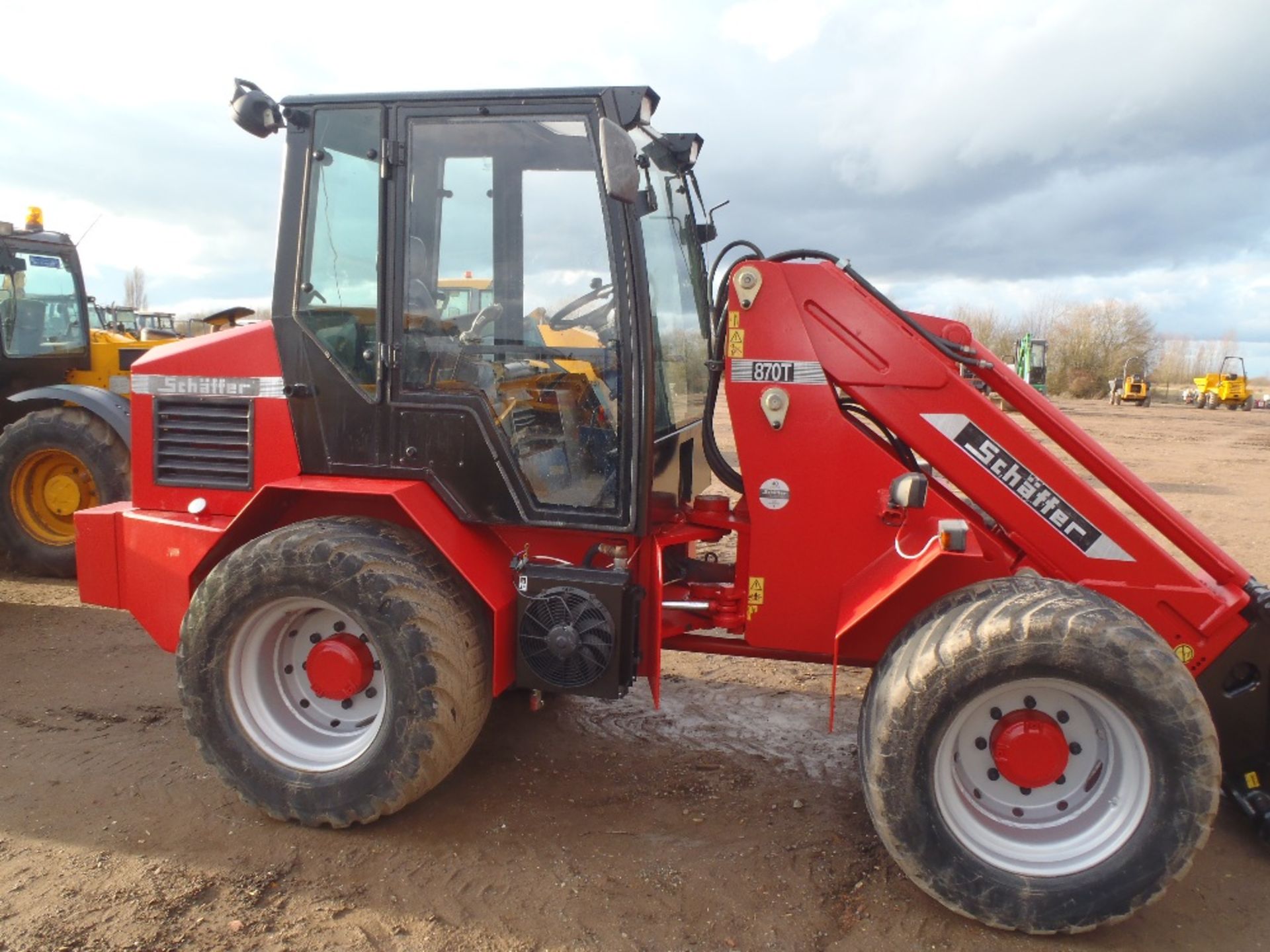 Schaffer 870T Telehandler Ser. No. 91300049 - Image 2 of 5