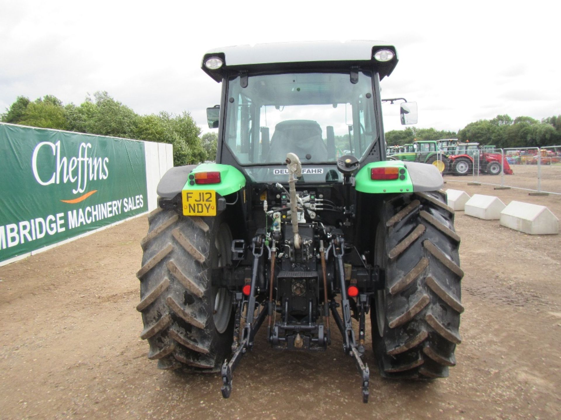 Deutz Agro Form 420 GS Tractor with Quicke Q50 Loader Reg. No. FJ12 NDY Ser No TD21871 - Image 6 of 17