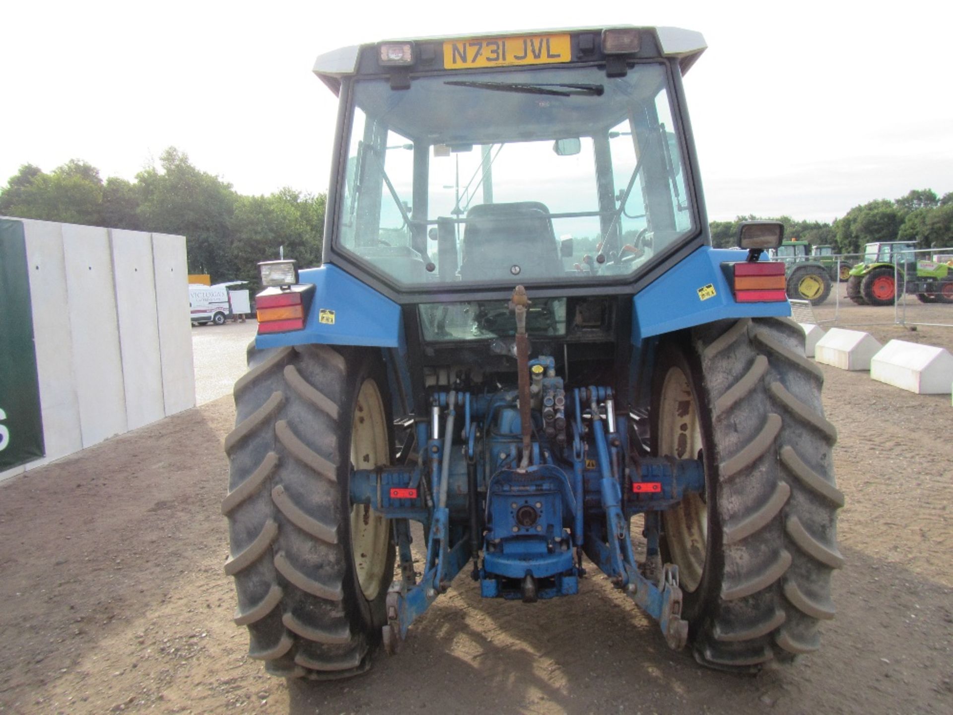 Ford 7840 SLE 4wd Tractor Reg No N731 JVL - Image 6 of 17