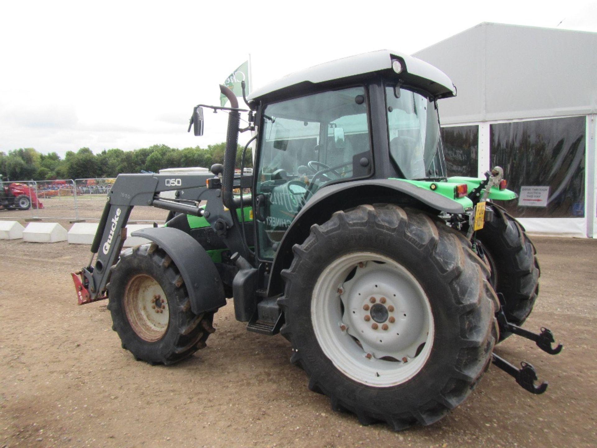 Deutz Agro Form 420 GS Tractor with Quicke Q50 Loader Reg. No. FJ12 NDY Ser No TD21871 - Image 9 of 17