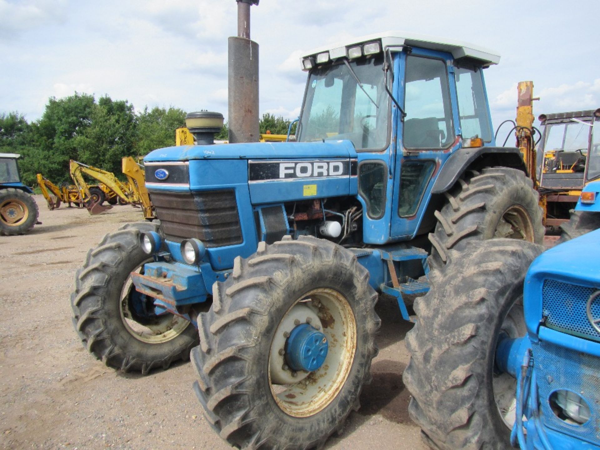 Ford 8630 4wd Tractor with Air Con, Air Seat, 3 Double Remotes. V5 will be supplied Reg. No. H484