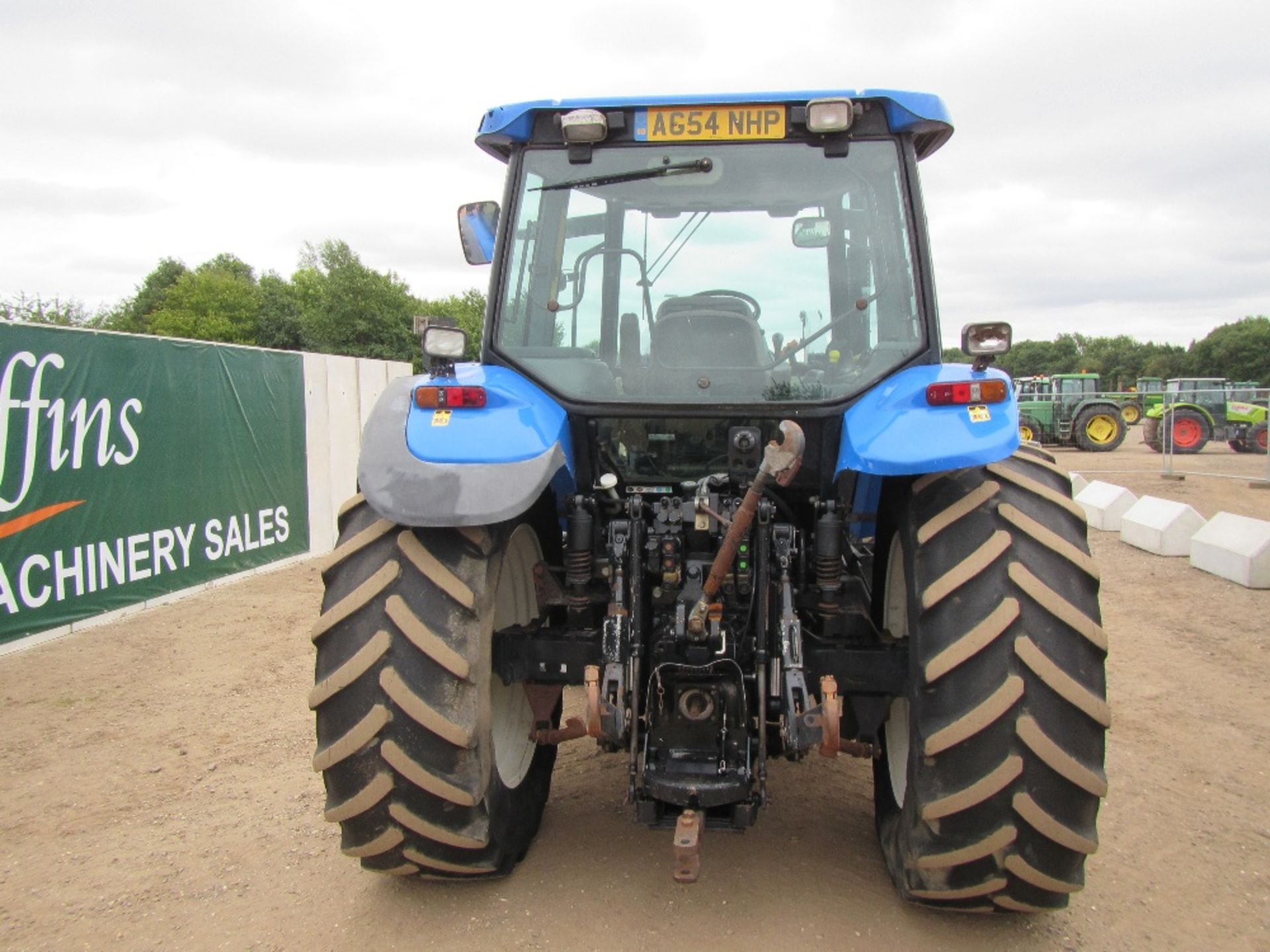 New Holland TM140 Tractor with Quicke Q75 Front Loader Reg No AG54 NHP Ser No ACM235908 - Image 6 of 12