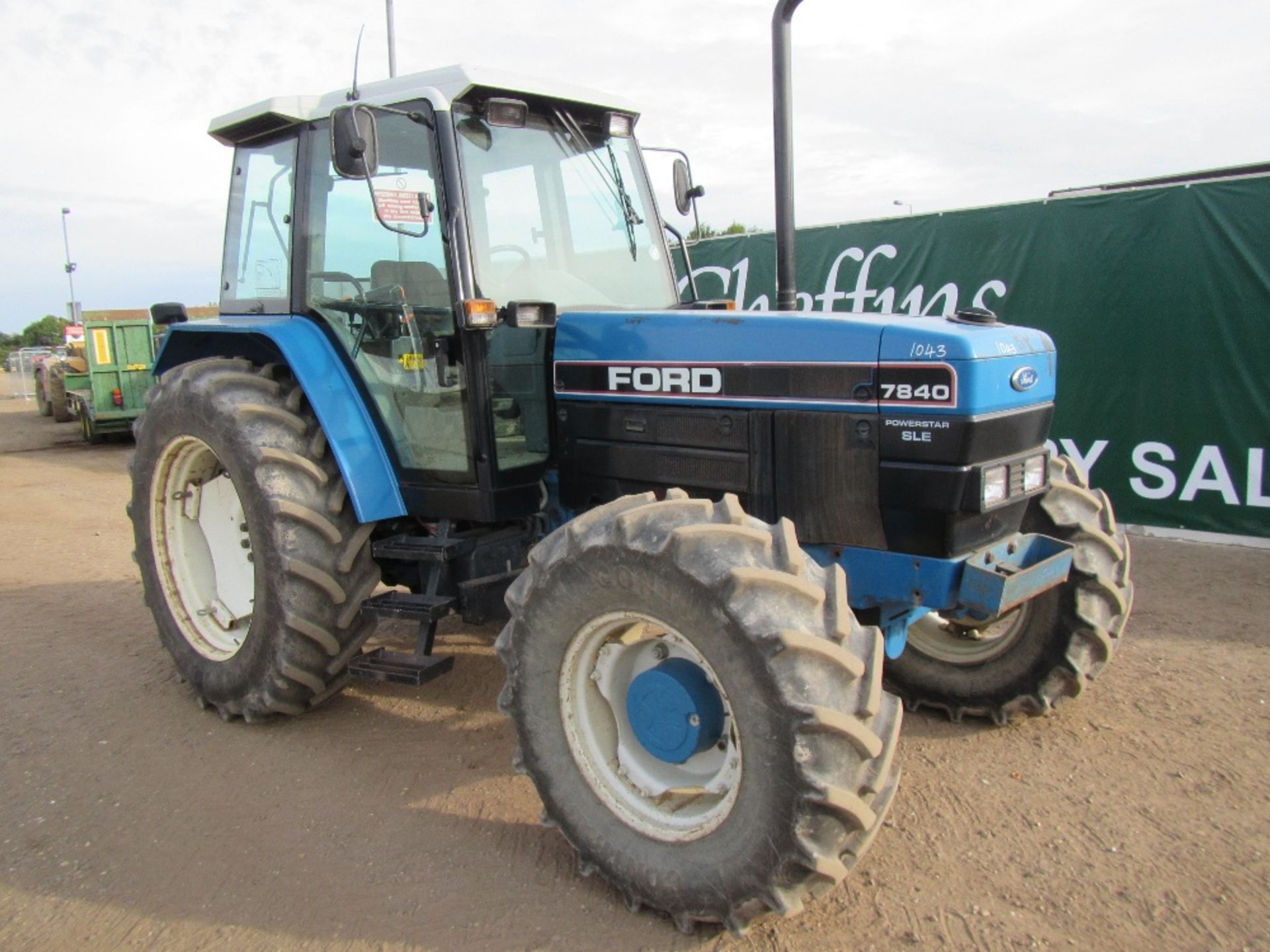 Ford 7840 SLE 4wd Tractor Reg No N731 JVL - Image 3 of 17
