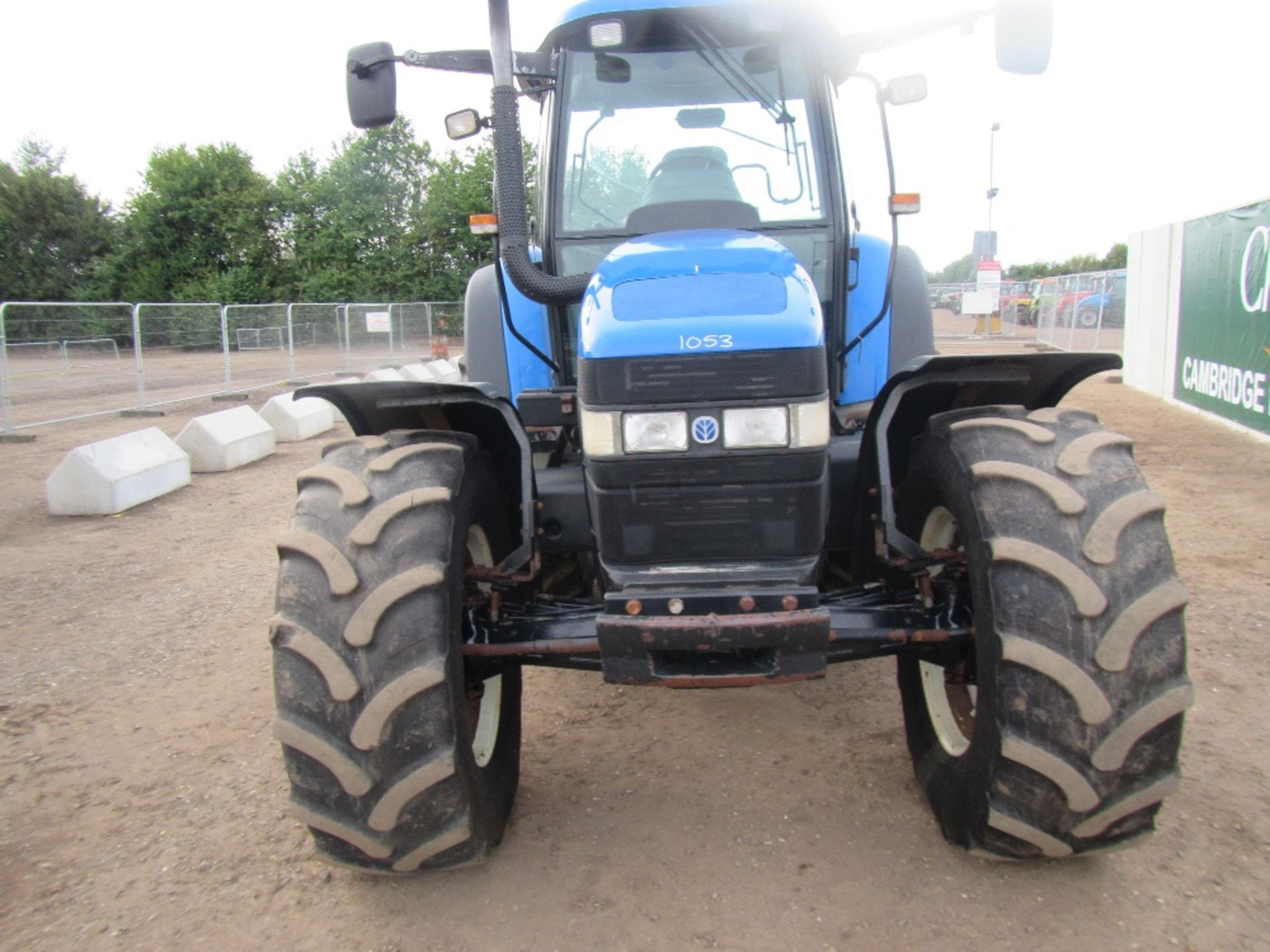 New Holland TM155 Tractor with Cab Suspension, Air Con & Air Seat. Reg. No. HX04 PVE. - Image 2 of 16