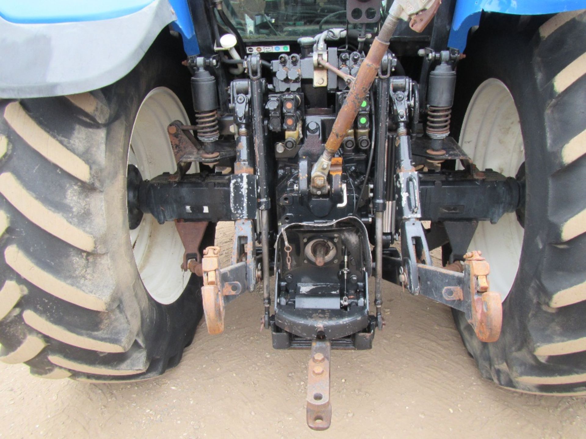 New Holland TM140 Tractor with Quicke Q75 Front Loader Reg No AG54 NHP Ser No ACM235908 - Image 7 of 12