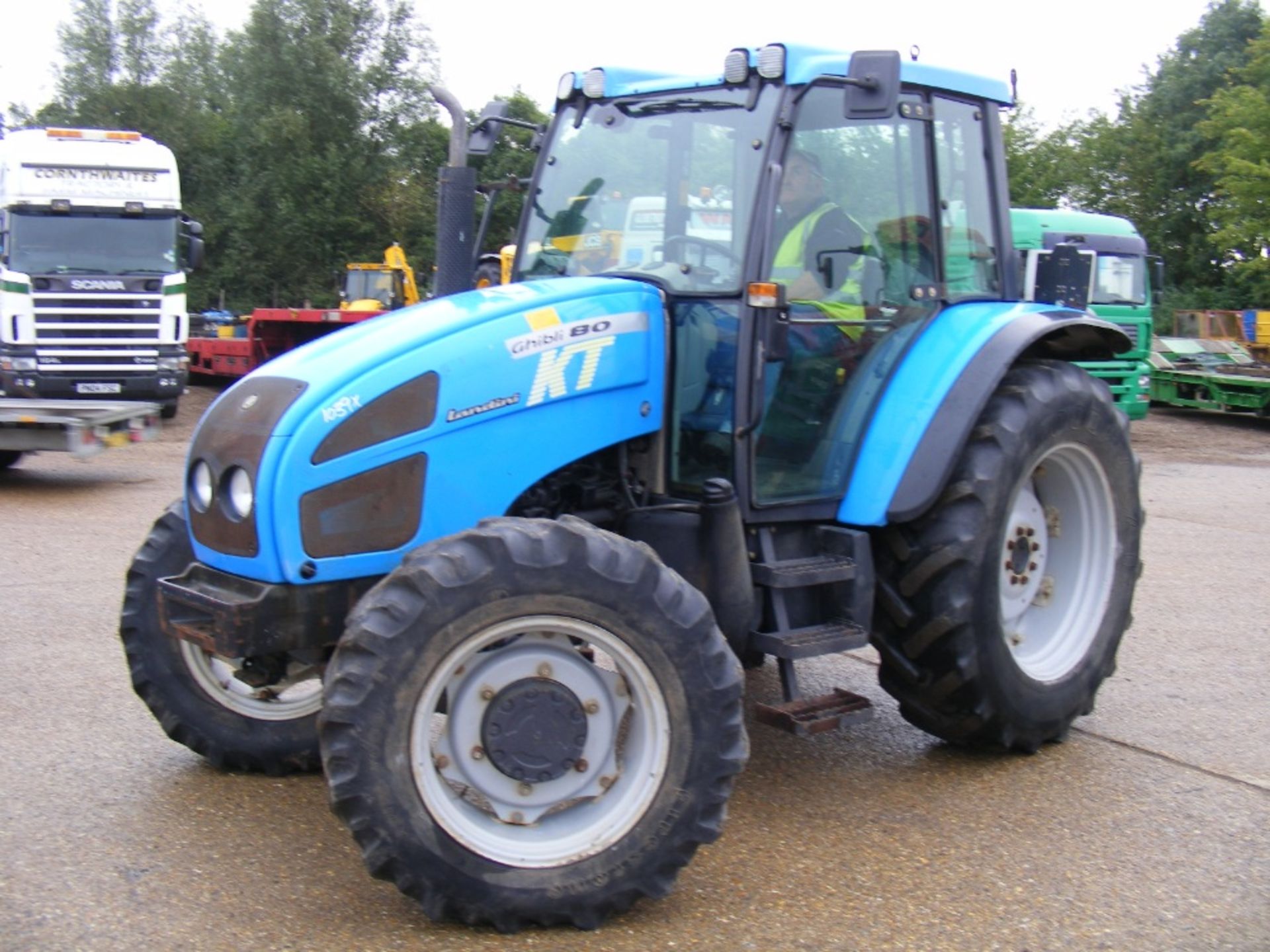 Landini Ghibli 80 4wd Tractor. 1 owner. Circa 3600 hrs. UNRESERVED LOT