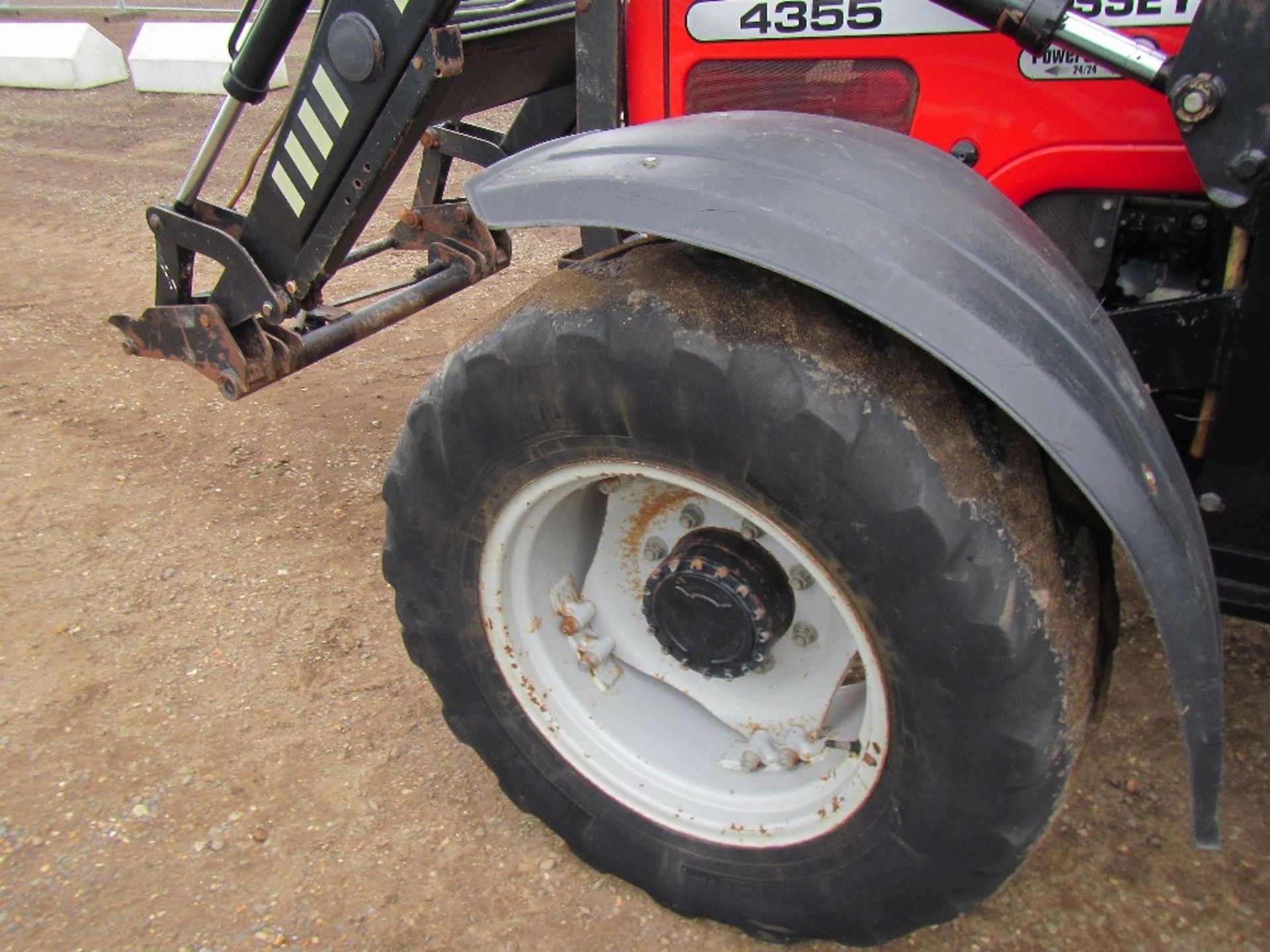 2002 Massey Ferguson 4355 Tractor with Loader Ser No L18014 - Image 10 of 15