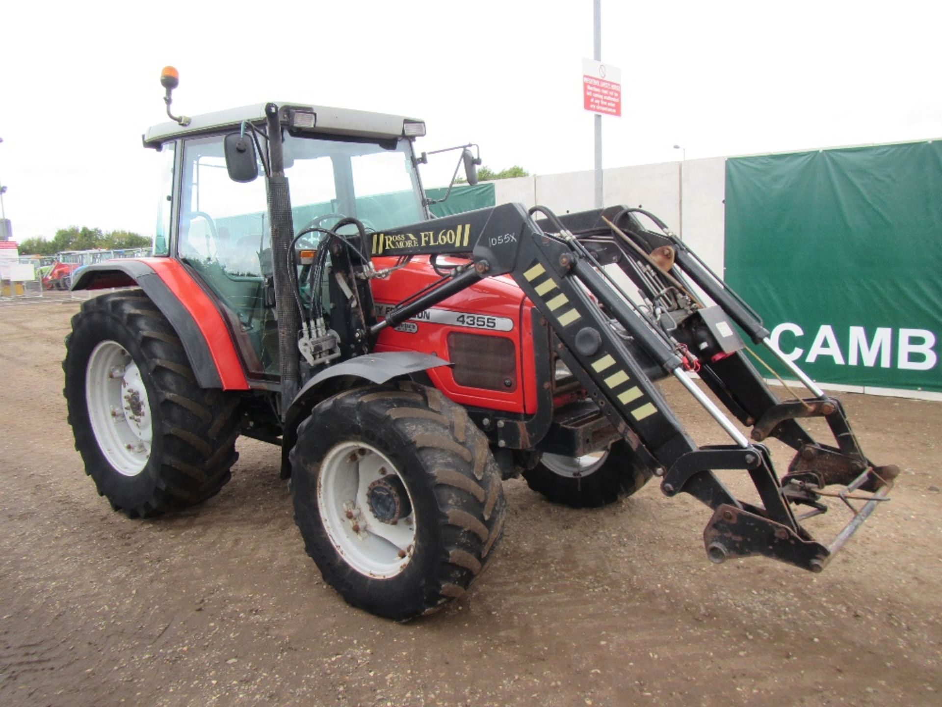 2002 Massey Ferguson 4355 Tractor with Loader Ser No L18014 - Image 3 of 15