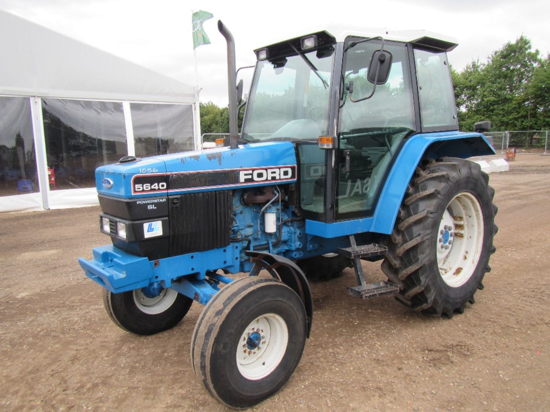 New Holland 5640 2wd Tractor. 4081 hrs. Reg. No. L409 KRM Ser No BD49206