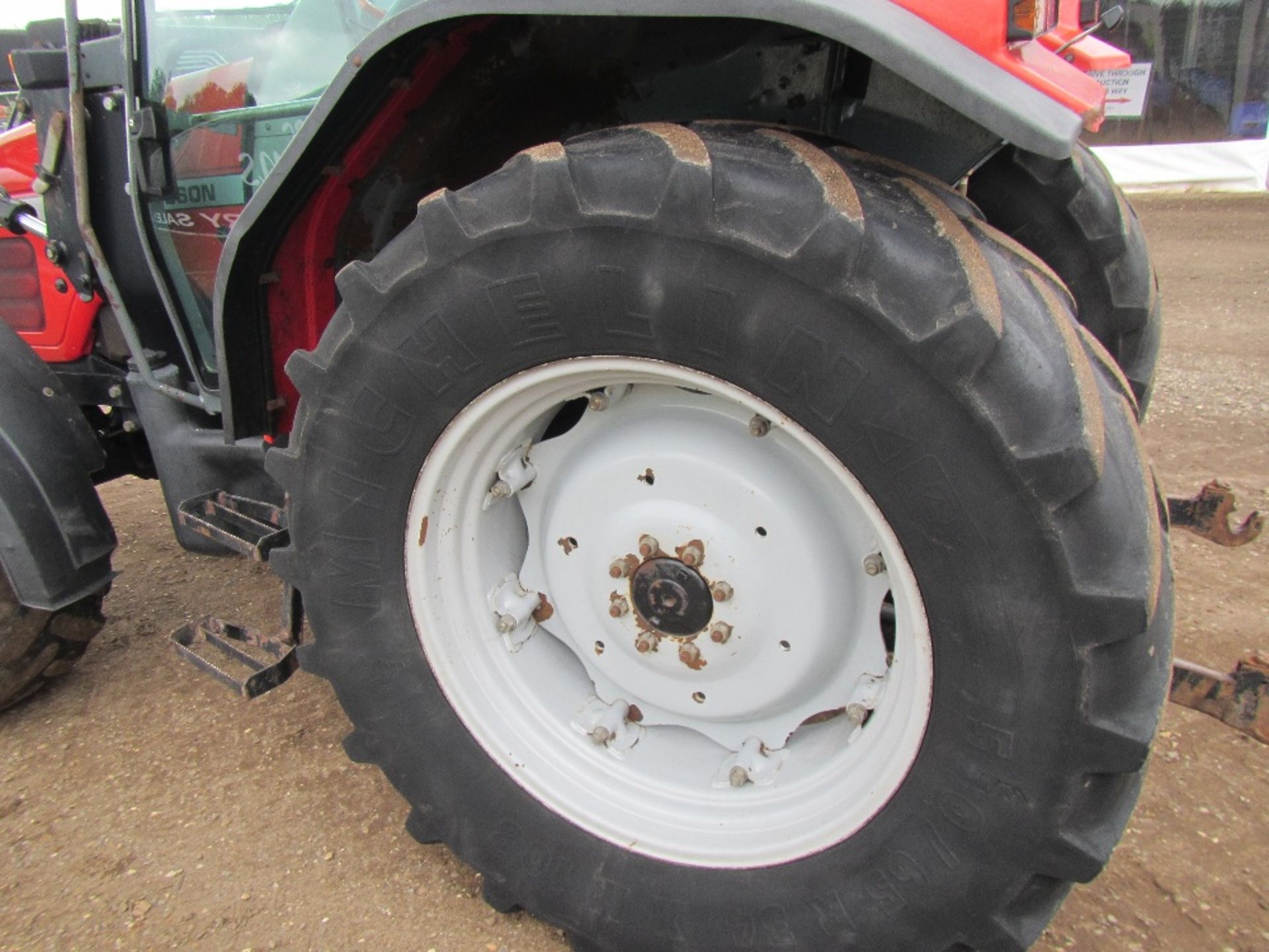 2002 Massey Ferguson 4355 Tractor with Loader Ser No L18014 - Image 9 of 15