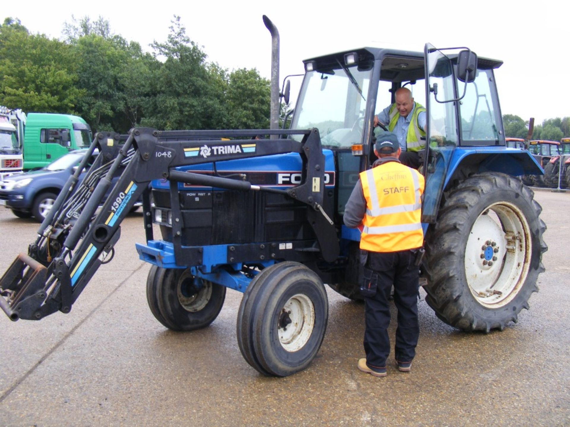 Ford 6640 SL 2wd Tractor with Trima Loader