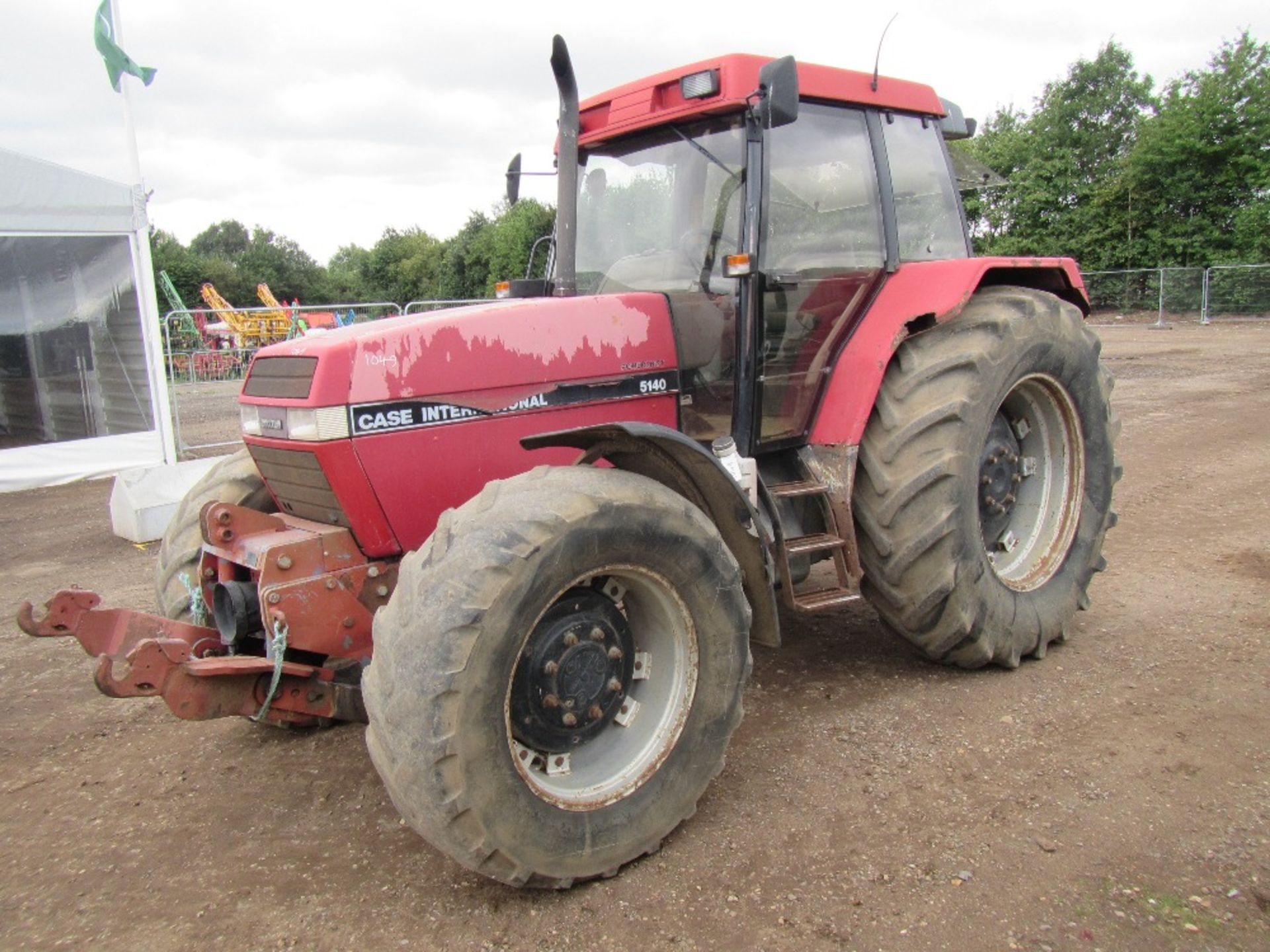 Case 5140 4wd Tractor Reg No K704 RJU Ser No JJ1024511