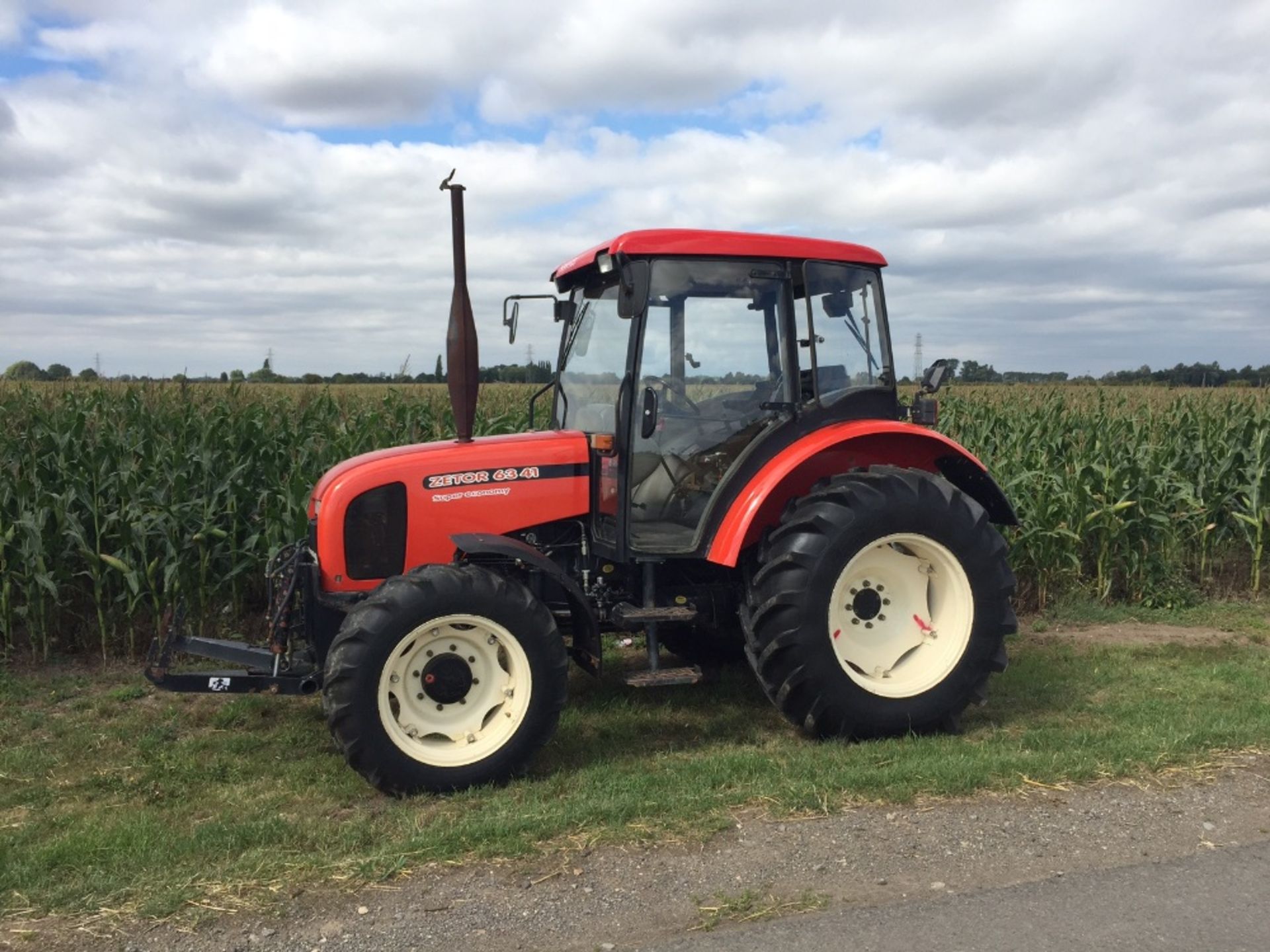 1997 Zetor 6341 4wd Tractor with Front Linkage. Showing 2721 hrs Ser No 001248