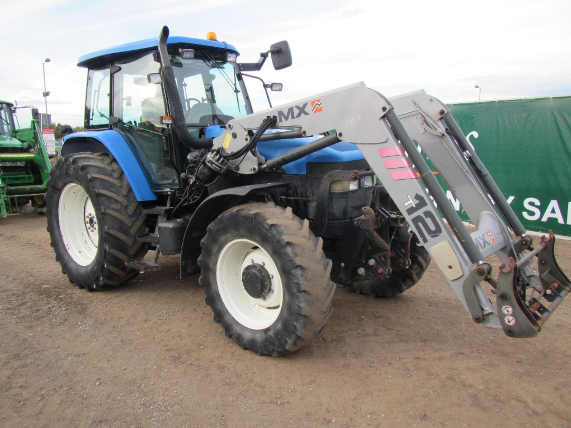 New Holland TM120 Tractor with Loader - Image 3 of 8