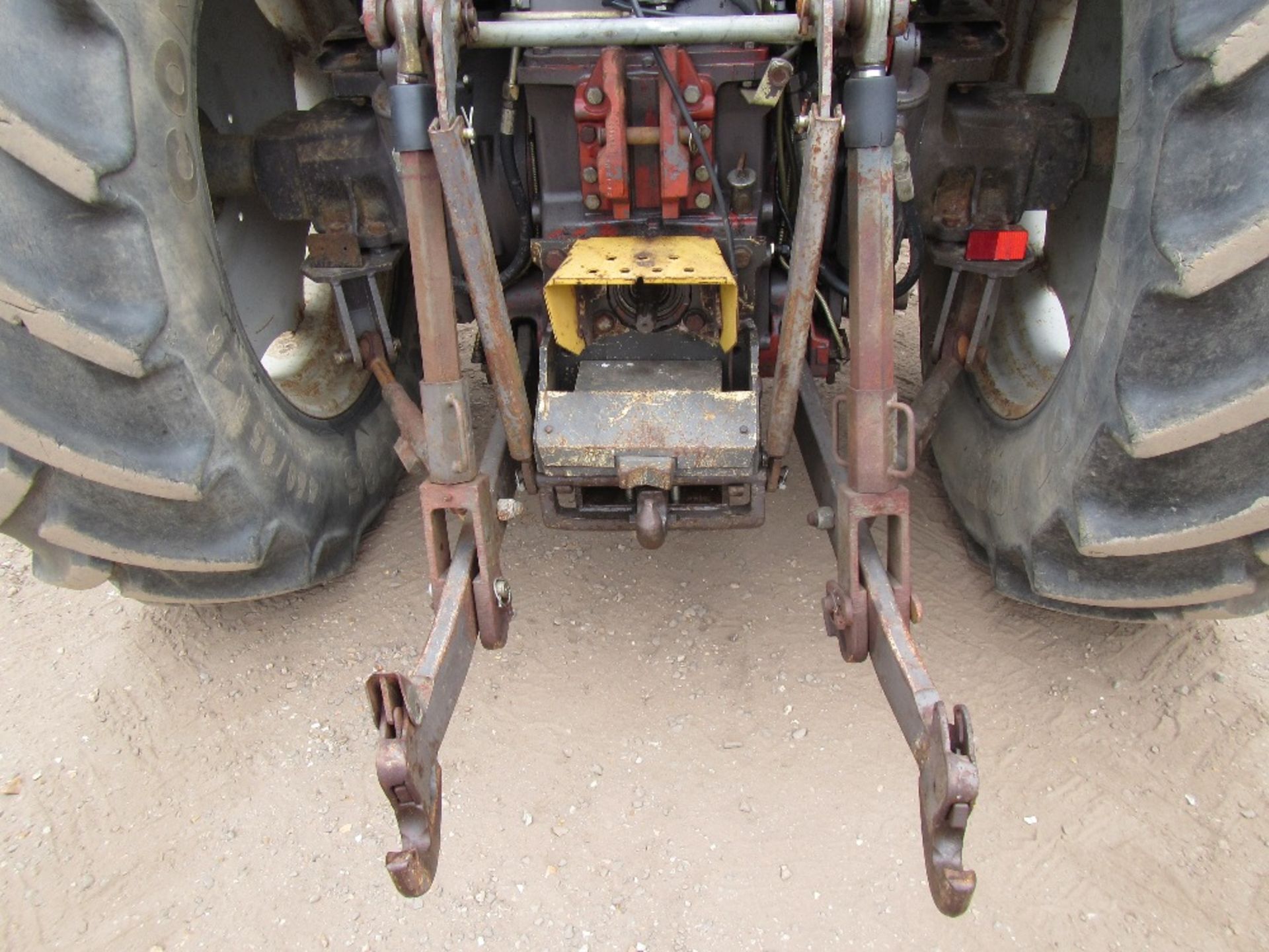 Massey Ferguson 3645 4wd Tractor with Front Weights. V5 will be supplied 5733 Hrs Reg No L738 YGV - Image 7 of 17