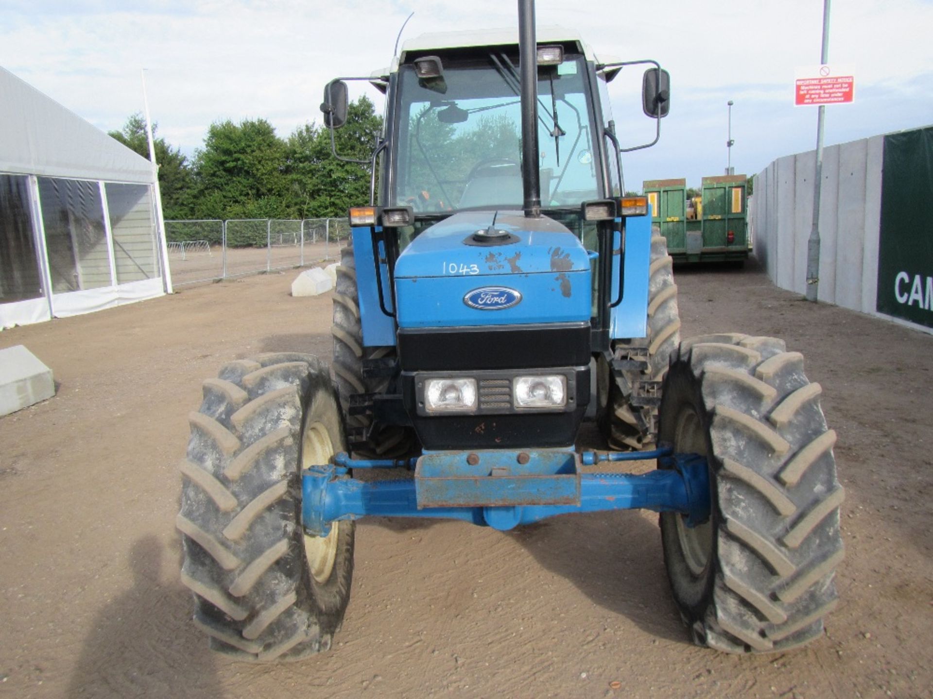 Ford 7840 SLE 4wd Tractor Reg No N731 JVL - Image 2 of 17