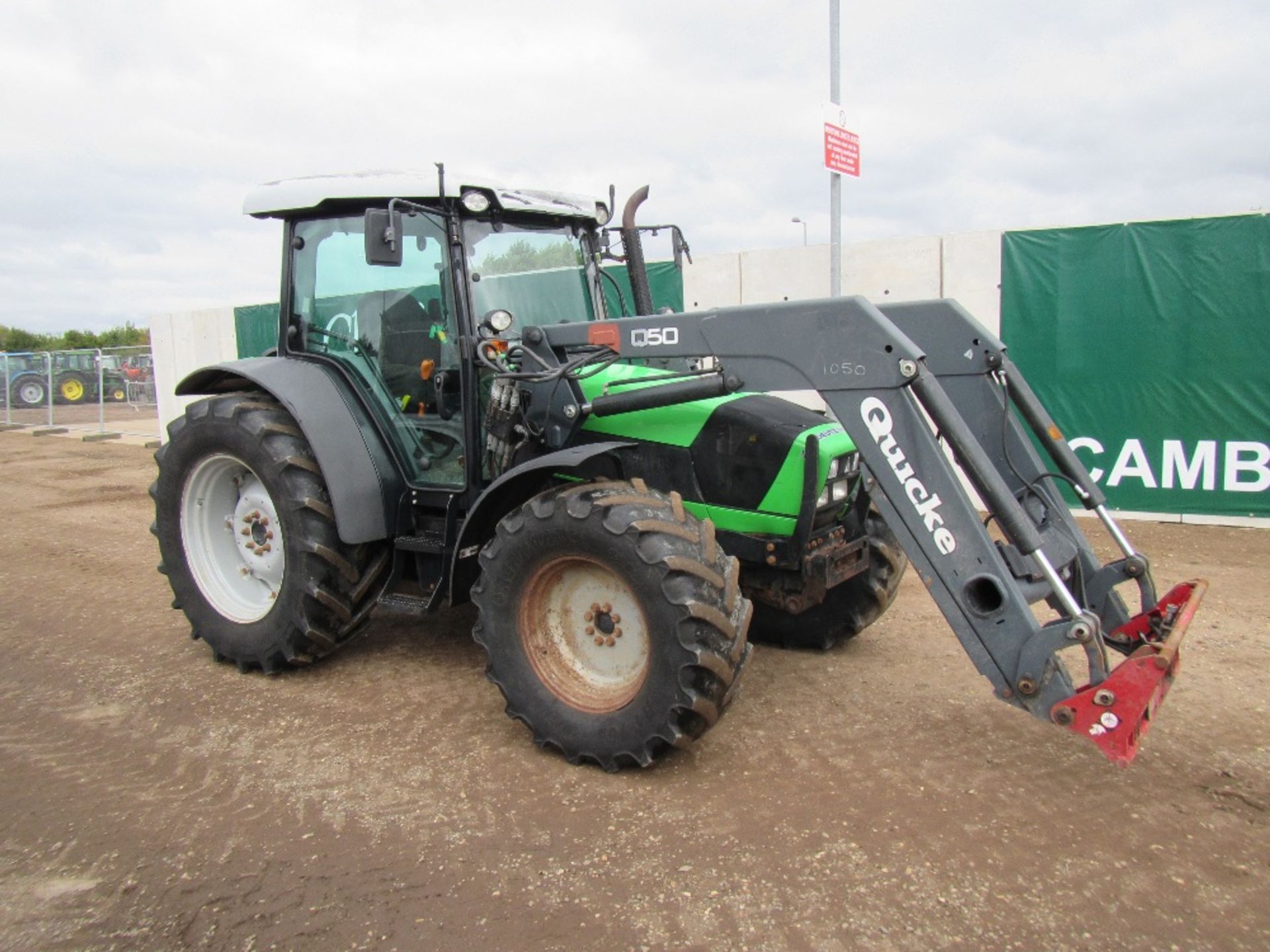 Deutz Agro Form 420 GS Tractor with Quicke Q50 Loader Reg. No. FJ12 NDY Ser No TD21871 - Image 3 of 17