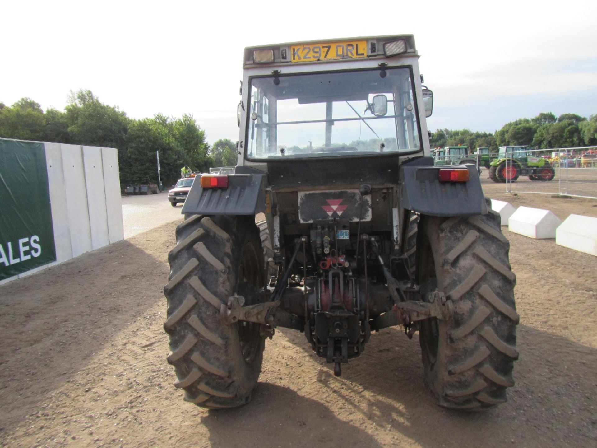 1992 Massey Ferguson 390T 4x4 12 Speed Tractor with Hi Line Cab. V5 will be supplied. Reg. No. - Image 6 of 14