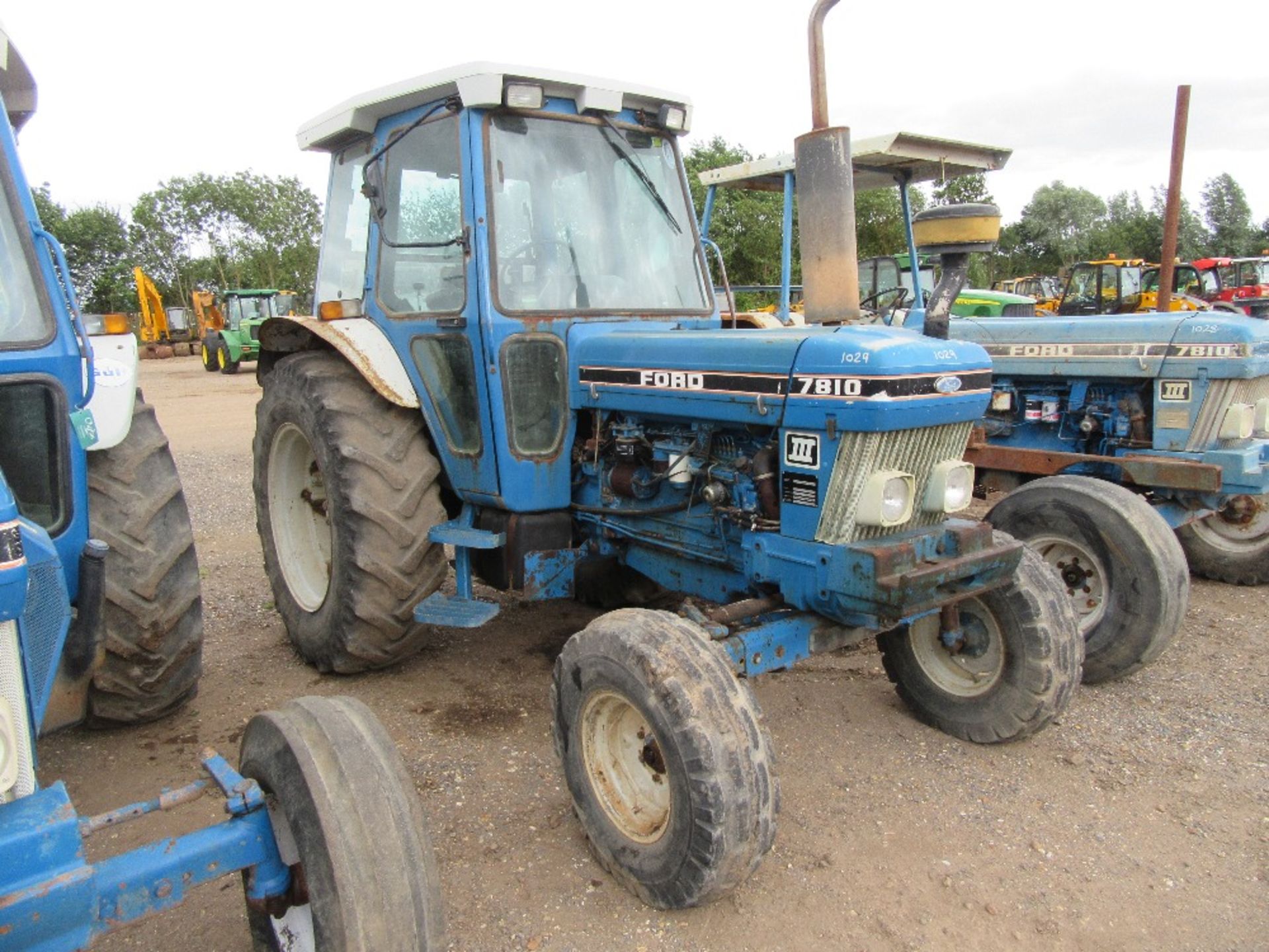 Ford 7810 2wd Tractor. Ser. No. 03611009 - Image 3 of 10