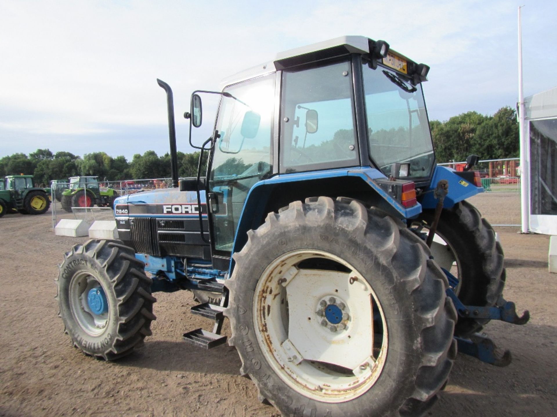 Ford 7840 SLE 4wd Tractor Reg No N731 JVL - Image 9 of 17