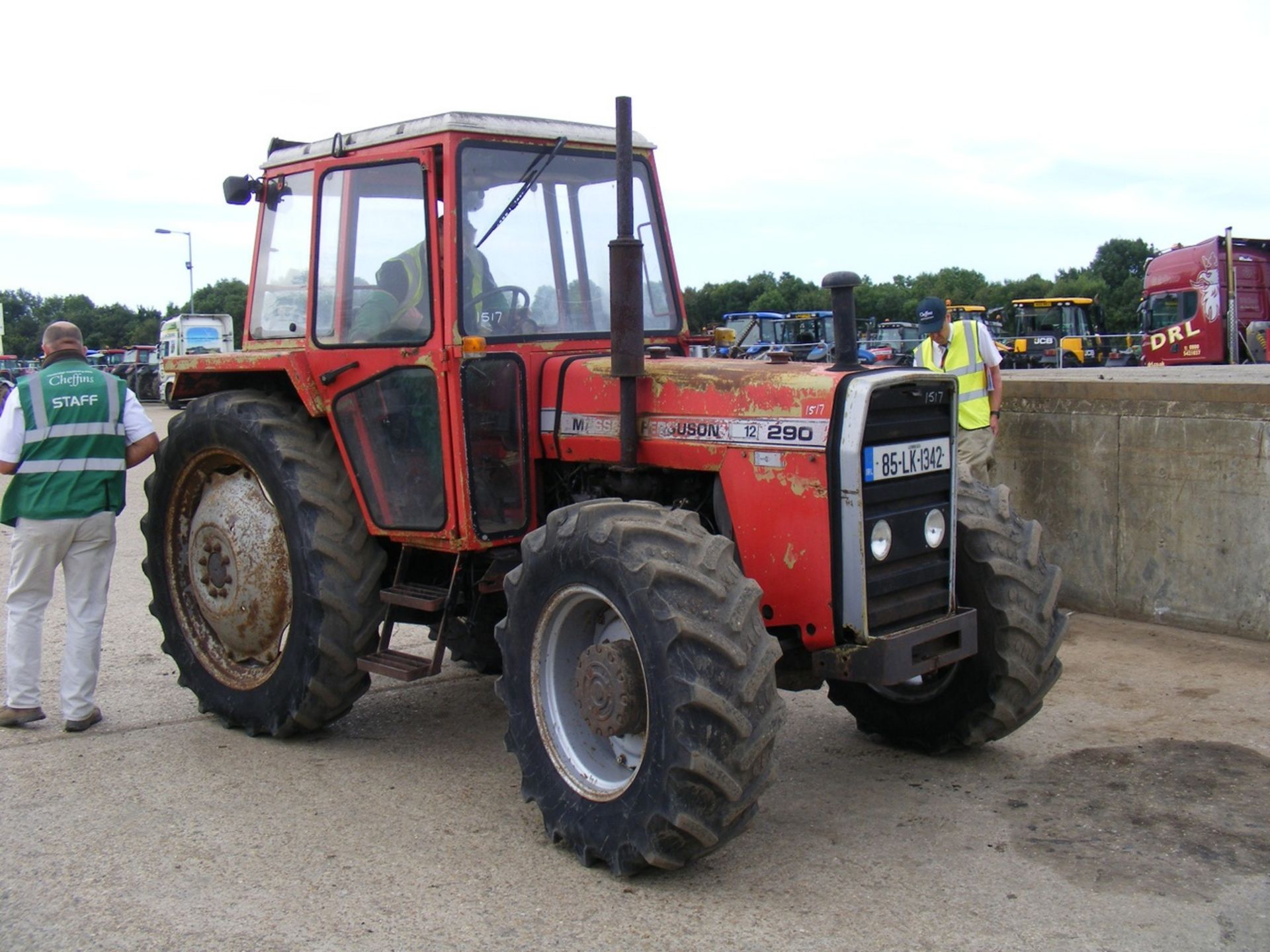 Massey Ferguson 290 4wd Tractor Reg No 85-LK-1342 - Image 3 of 6