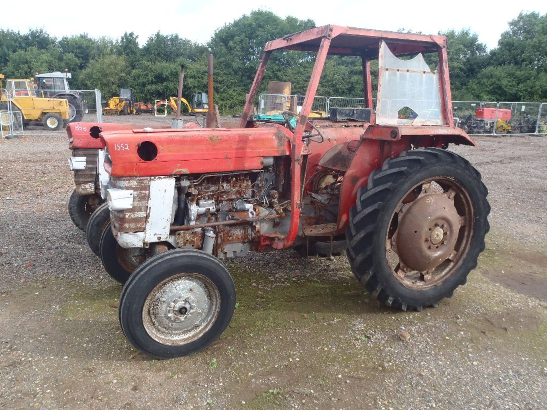Massey Ferguson 165 Tractor with 212 Engine Ser. No. 596691