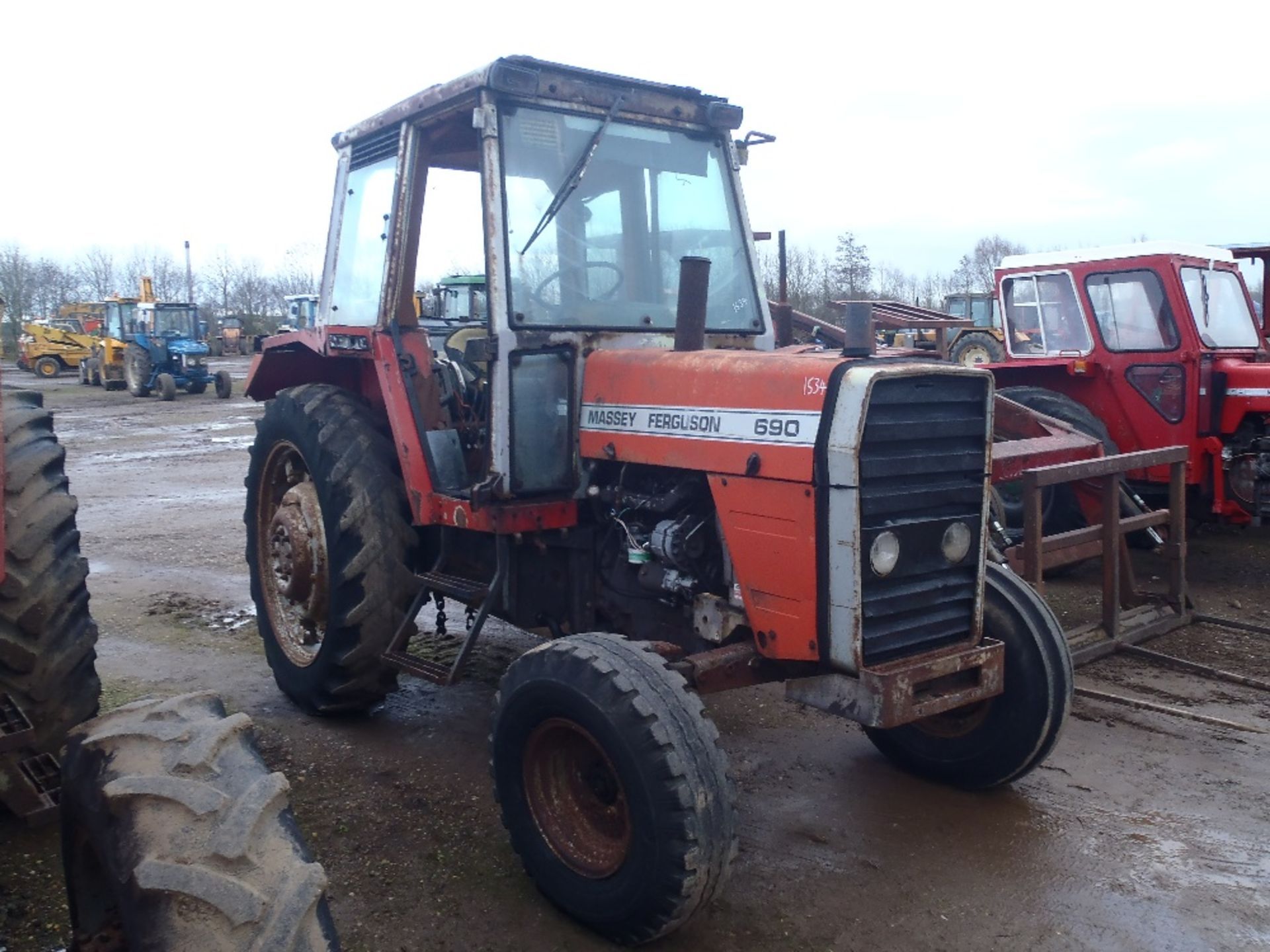 Massey Ferguson 690 Tractor. Ser. No. 267013 - Image 6 of 9