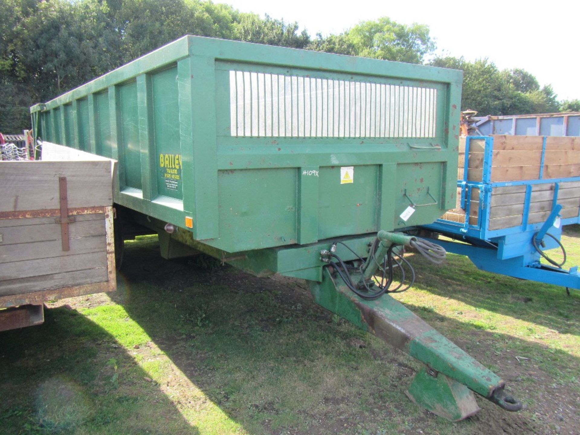 Bailey 14 Ton Root Trailer with Sprung Drawbar & Hyd Door