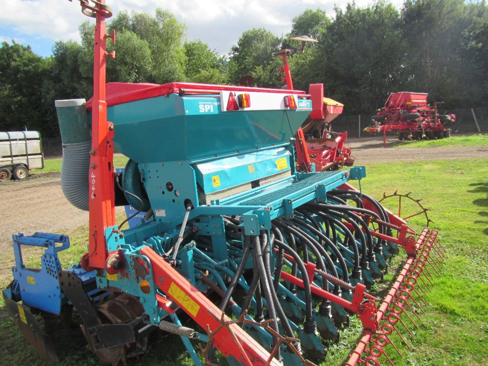 2012 Rabe 3m Power Harrow with Sulky One Pass Drill