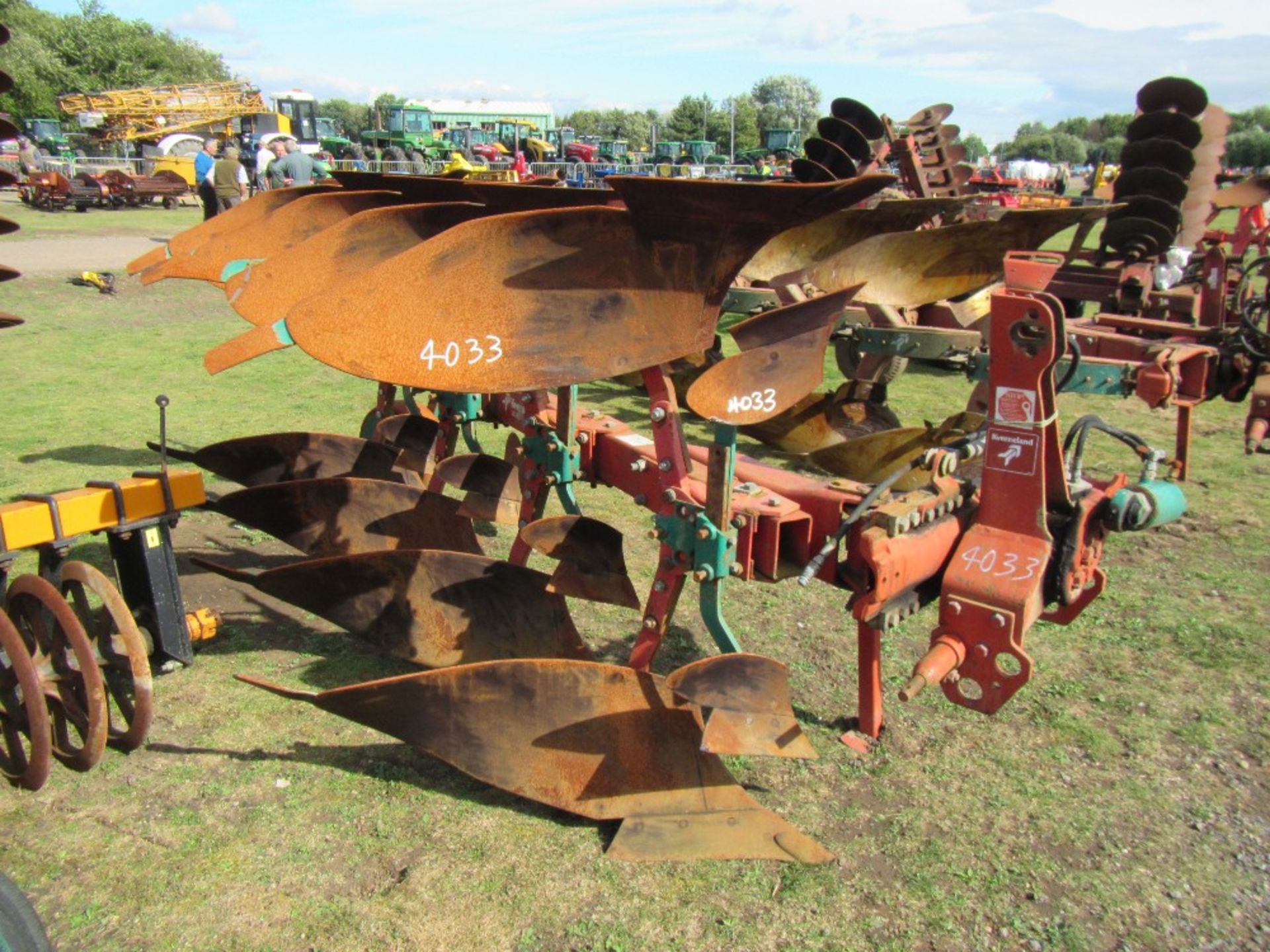 Kvereneland VD 4 P/R Plough Ser. NO. 5643