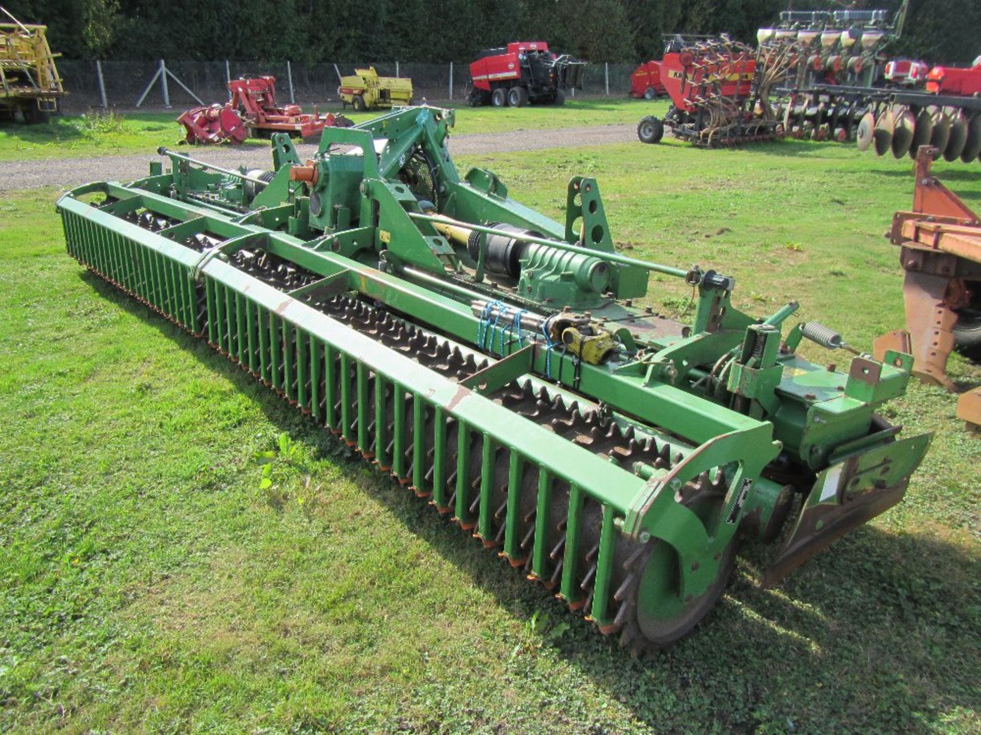 Amazone 6m Folding Power Harrow with Packer Roller