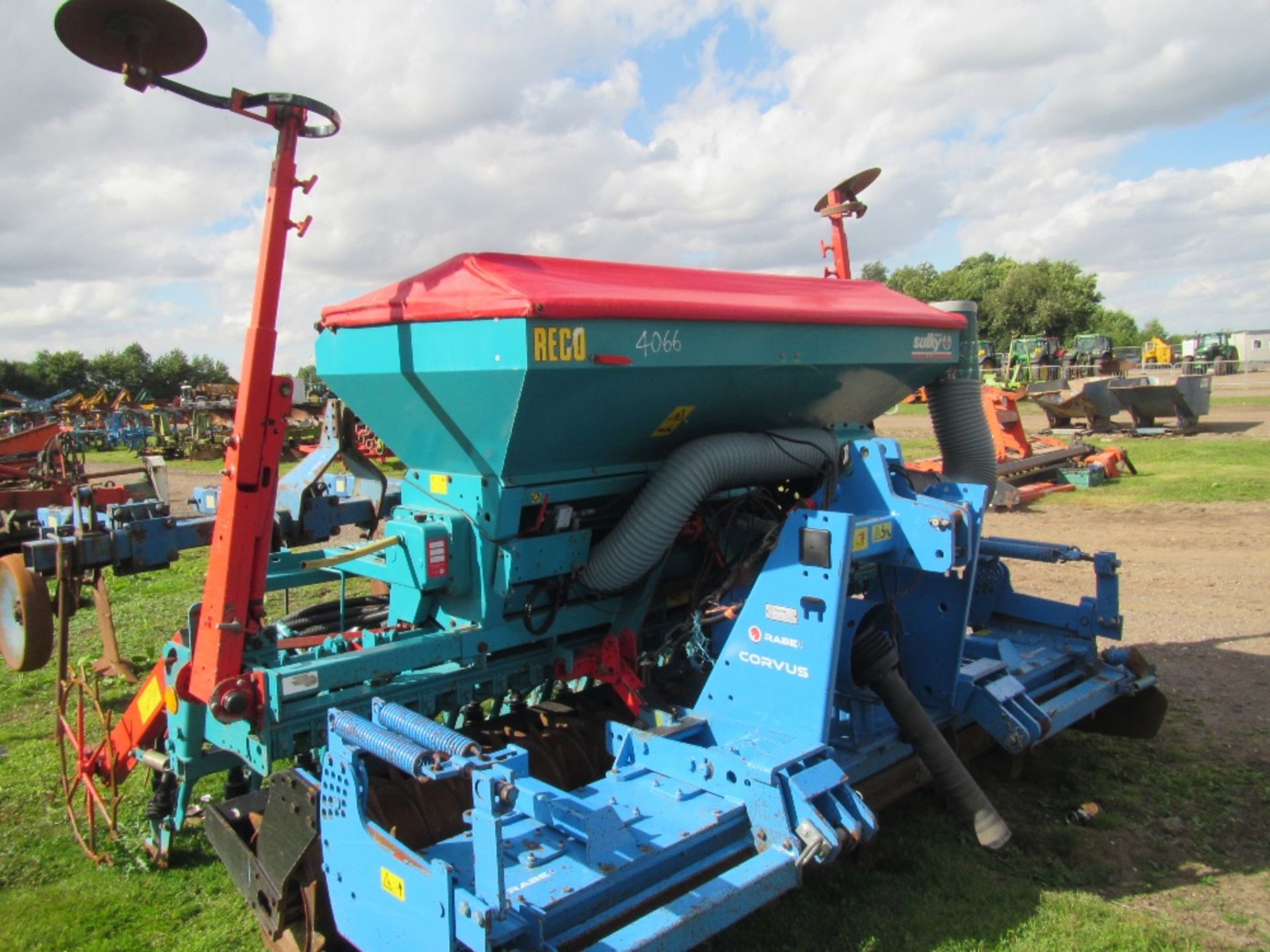 2012 Rabe 3m Power Harrow with Sulky One Pass Drill - Image 3 of 5