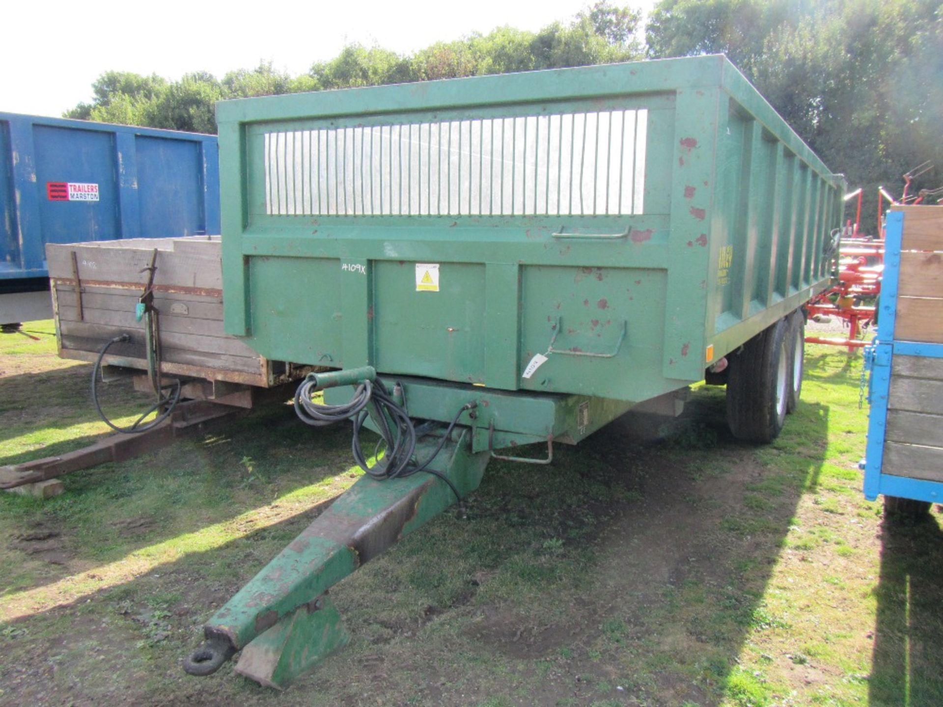 Bailey 14 Ton Root Trailer with Sprung Drawbar & Hyd Door - Image 2 of 3