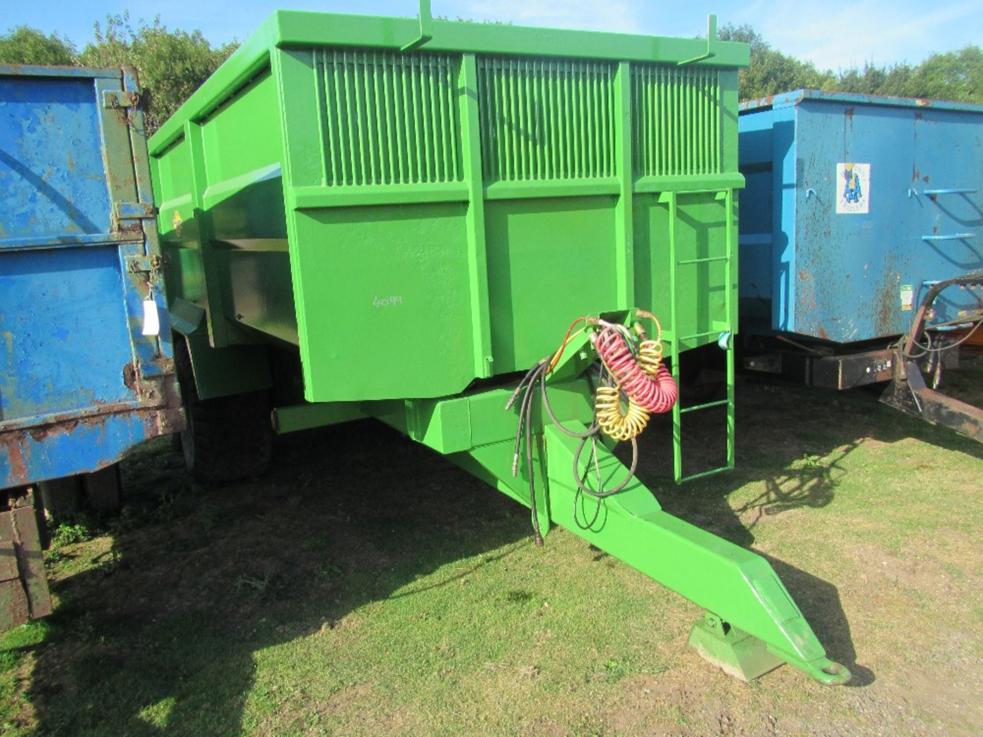 2007 Thorpe 16 Ton Trailer with Hydraulic Door