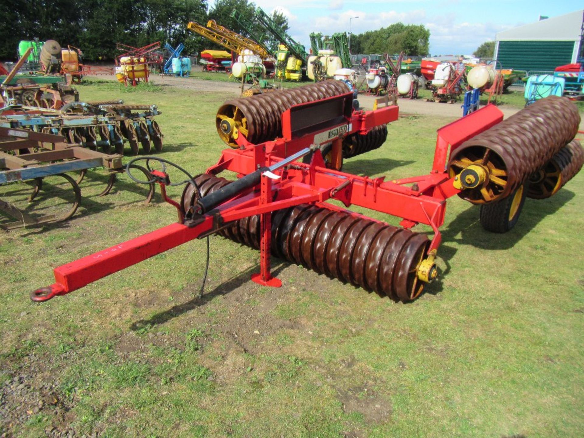 1995 Vaderstad RX820 HD Rollers with Stone Trays. UNRESERVED LOT - Image 2 of 3