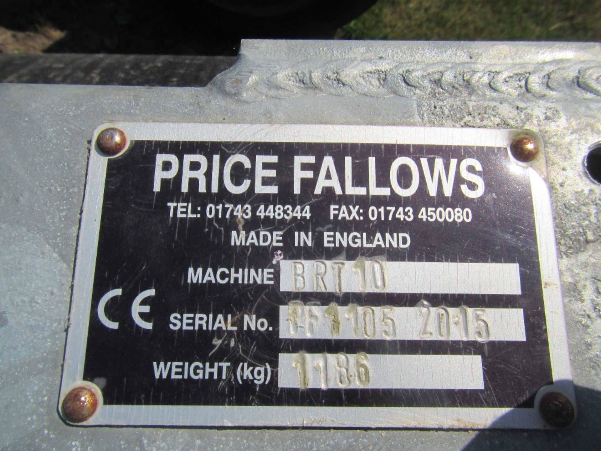 Price Fallows 10ft Lead Roller. Unused - Image 4 of 4