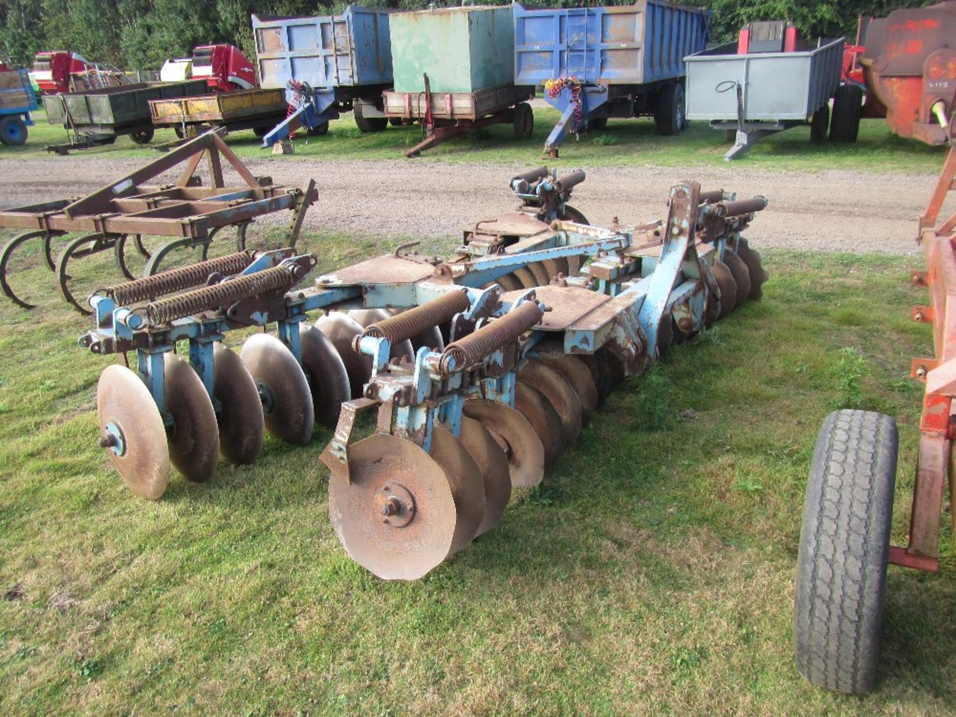 Parmiter Linkage Mounted Folding Disc Harrows 12ft - Image 2 of 7